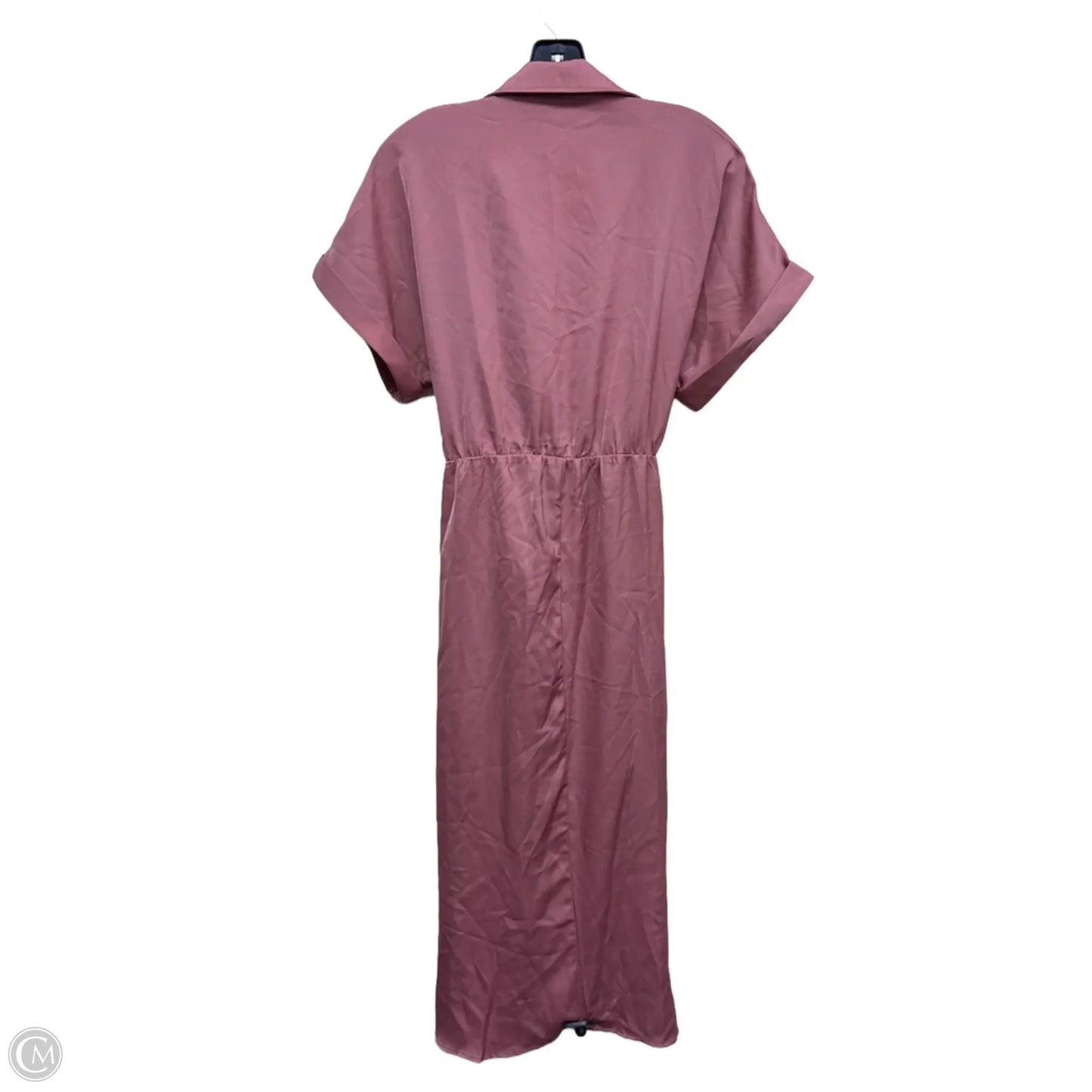 Dress Casual Midi By Clothes Mentor In Pink, Size: M