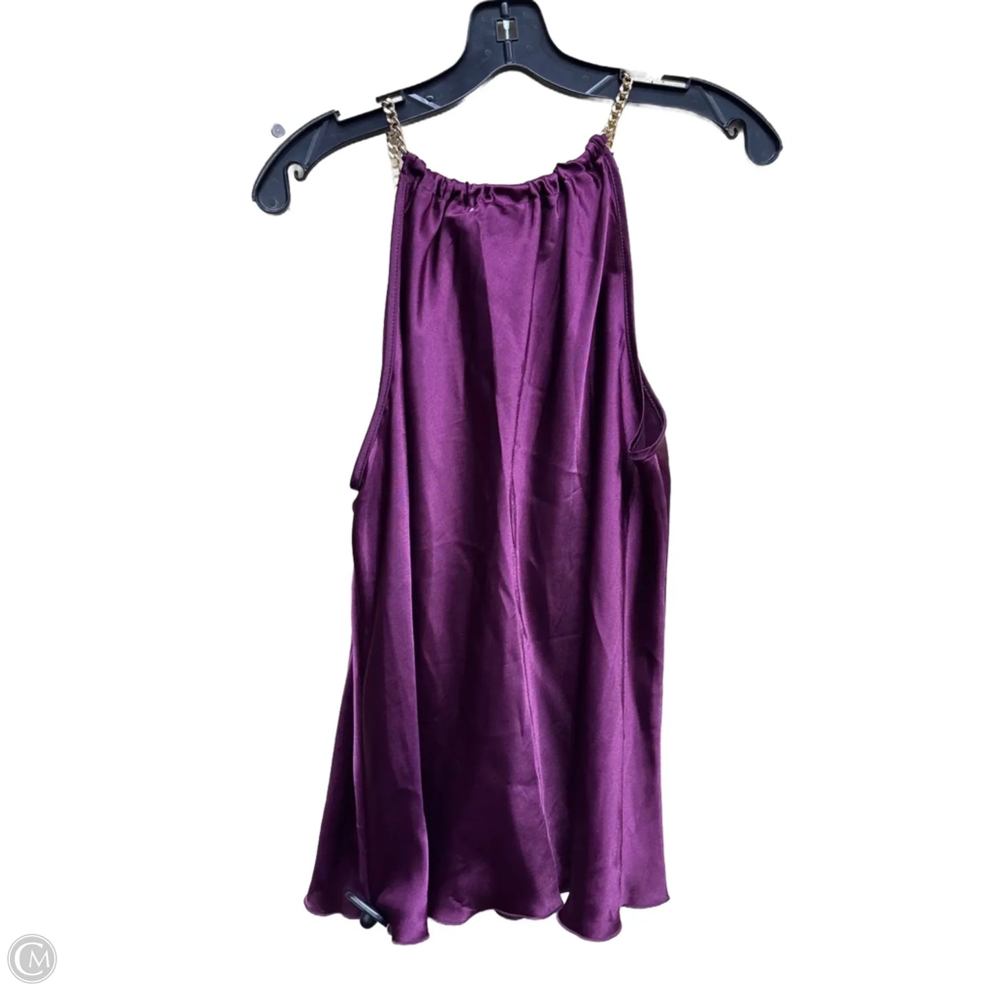 Top Sleeveless By Nicole By Nicole Miller In Purple, Size: L
