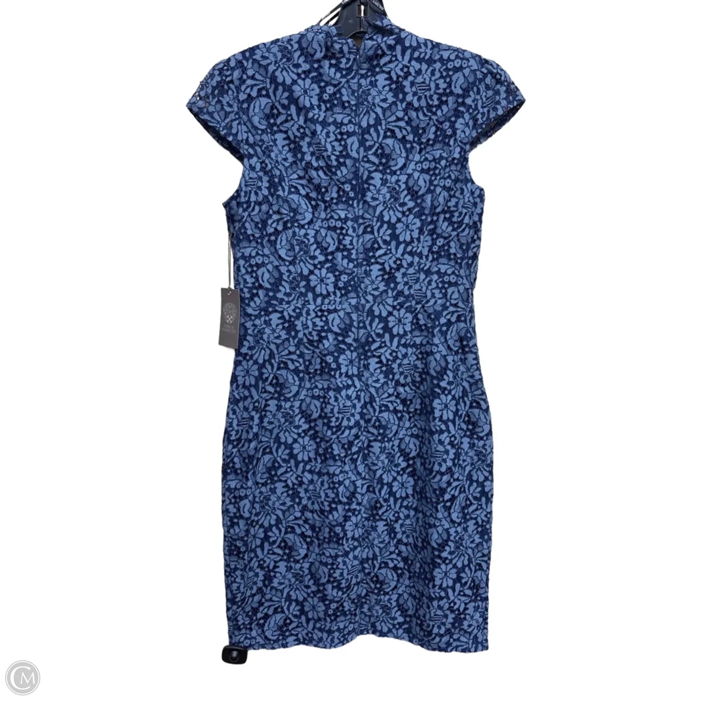 Dress Party Midi By Vince Camuto In Blue, Size: 6p