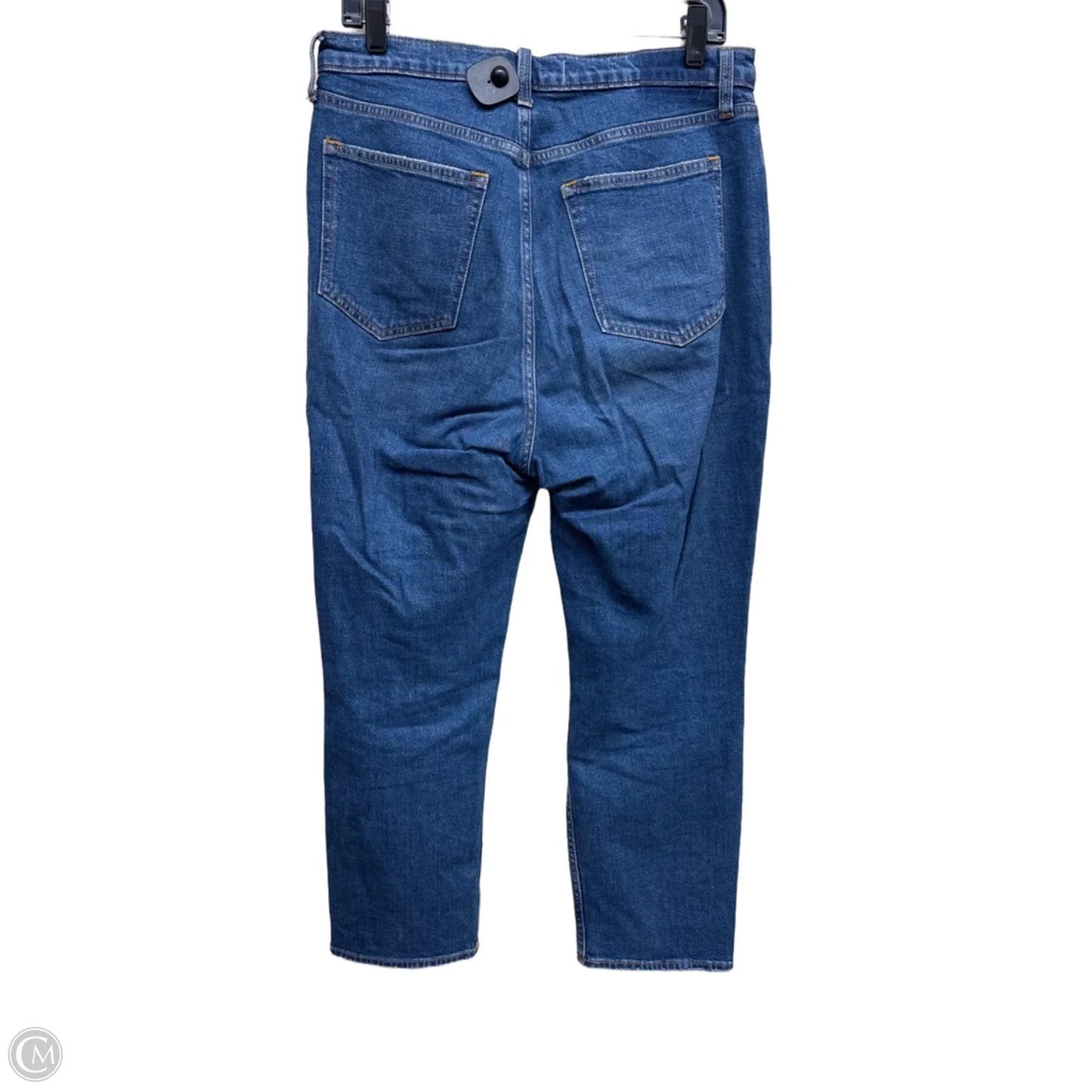 Jeans Straight By Abercrombie And Fitch In Blue Denim, Size: 12