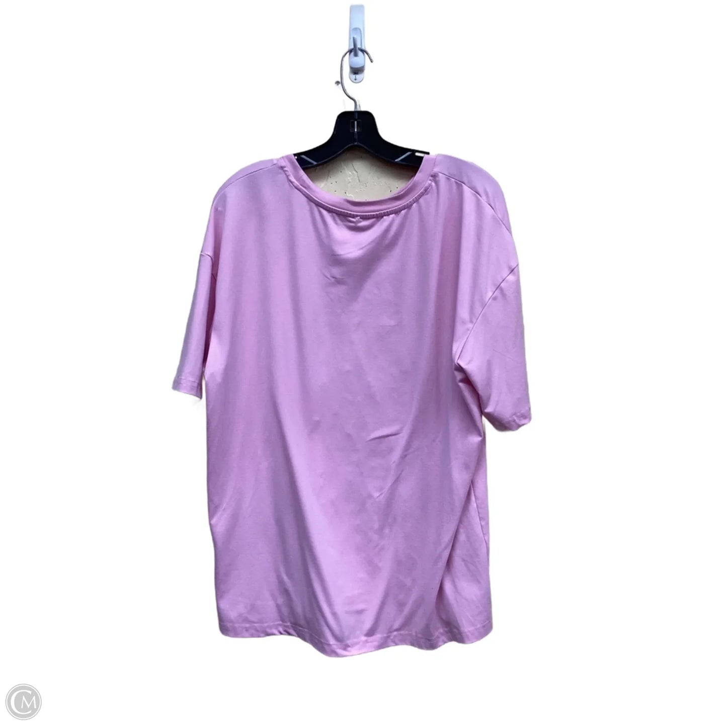 Top Short Sleeve By Clothes Mentor In Pink, Size: M