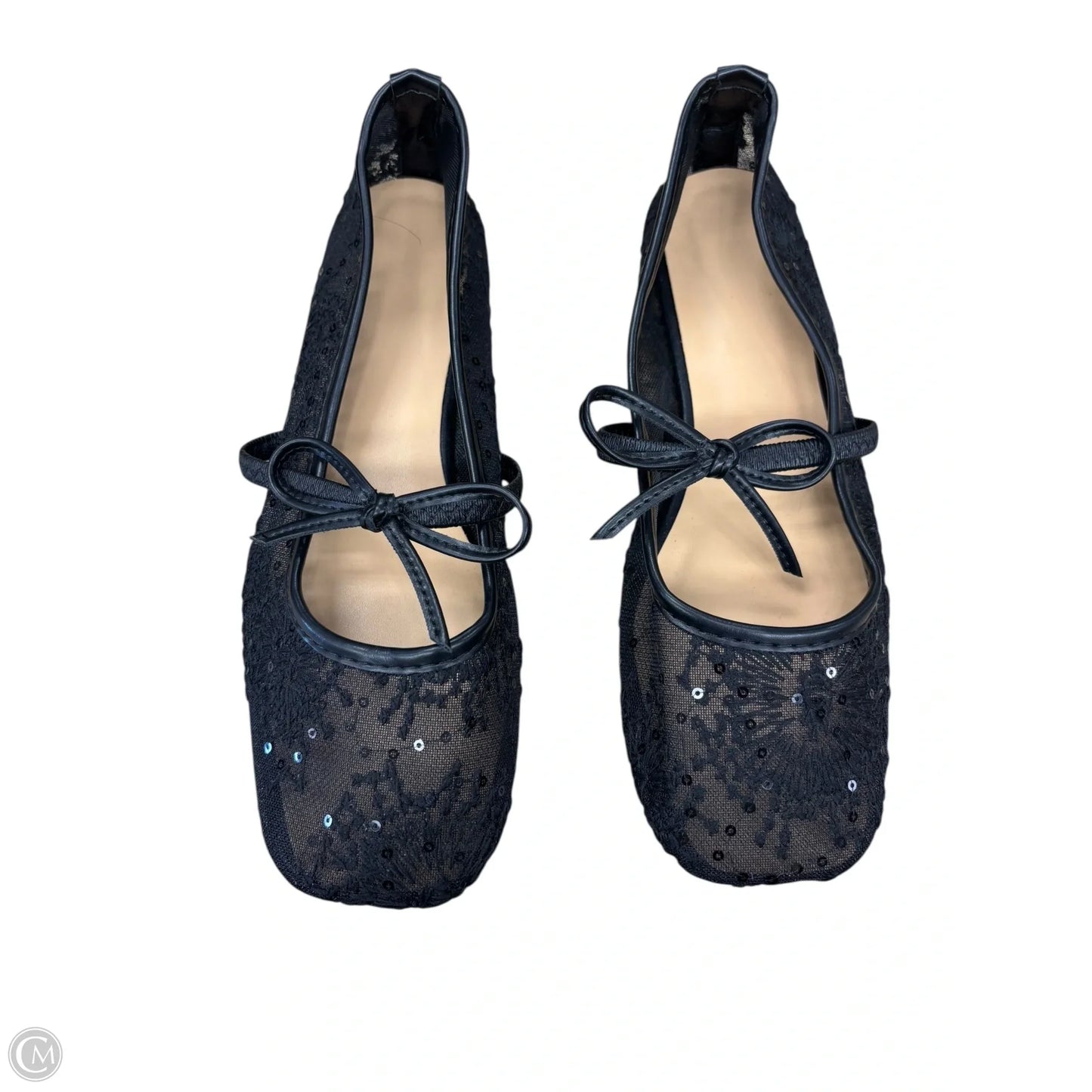 Shoes Flats By Clothes Mentor In Black, Size: 6