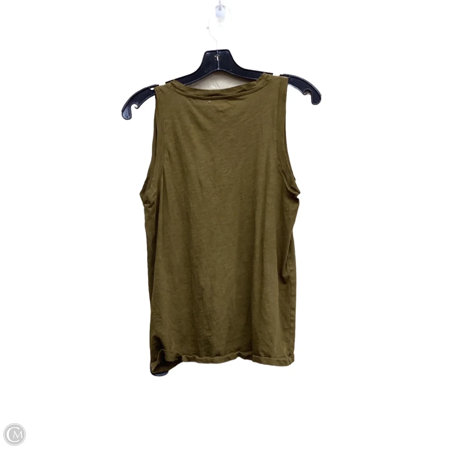 Top Sleeveless By Madewell In Green, Size: S