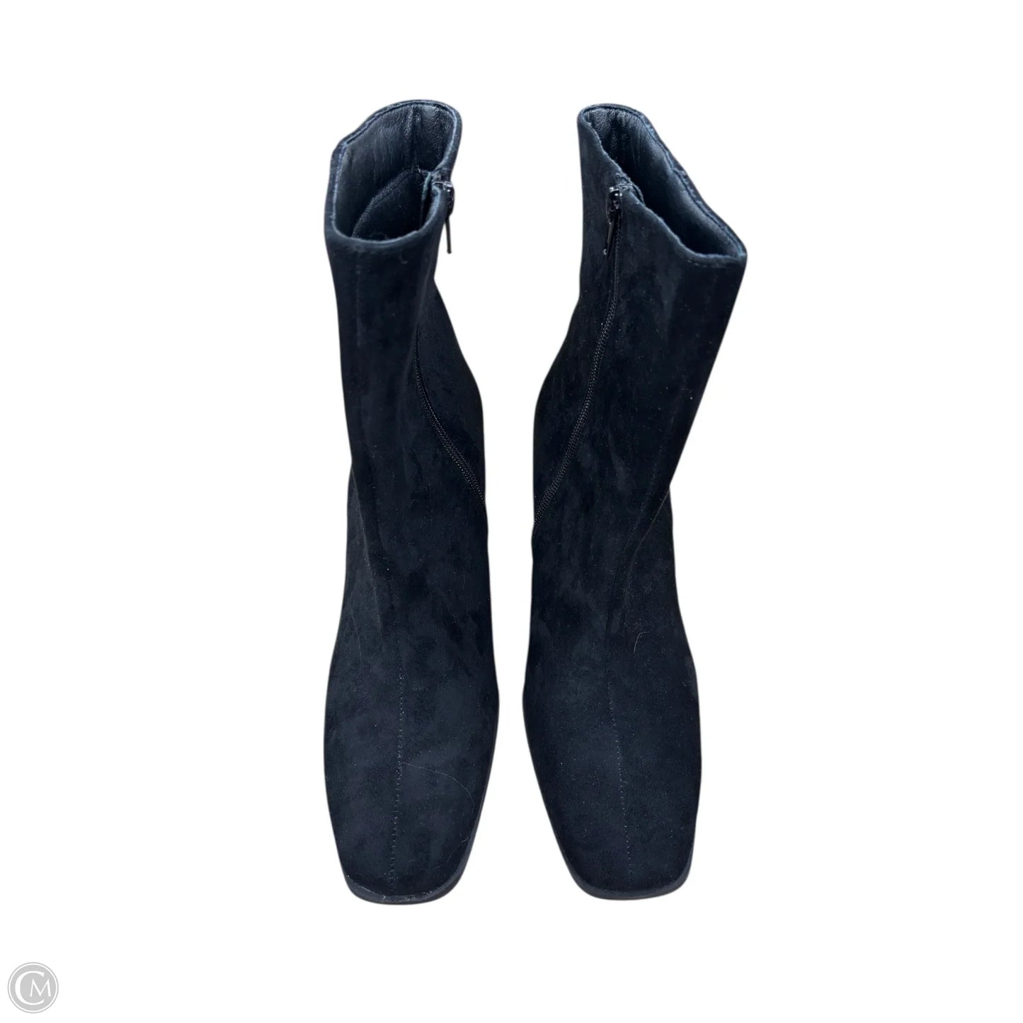 Boots Ankle Heels By Journee In Black, Size: 9.5