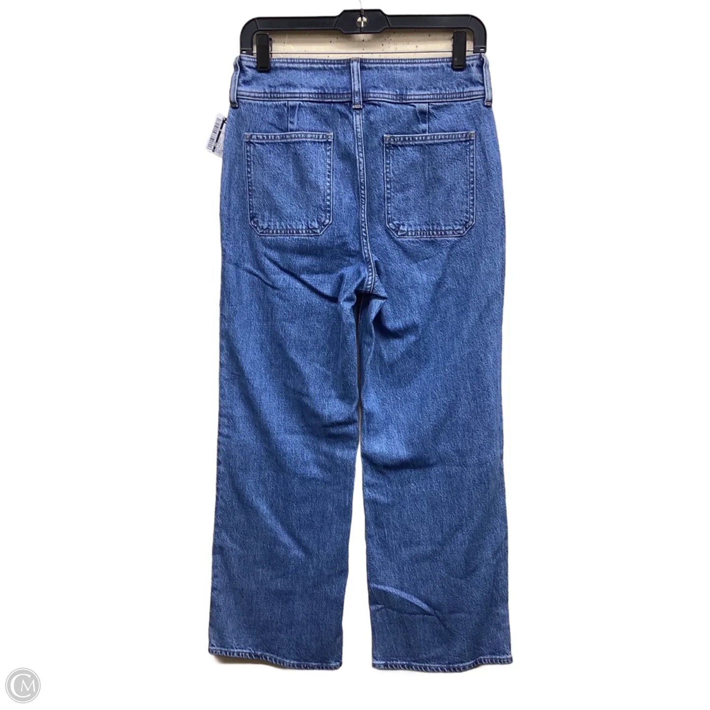 Jeans Straight By J. Crew In Blue Denim, Size: 0