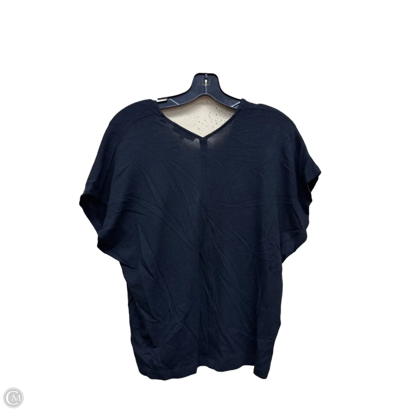 Top Short Sleeve By Vince In Black, Size: S