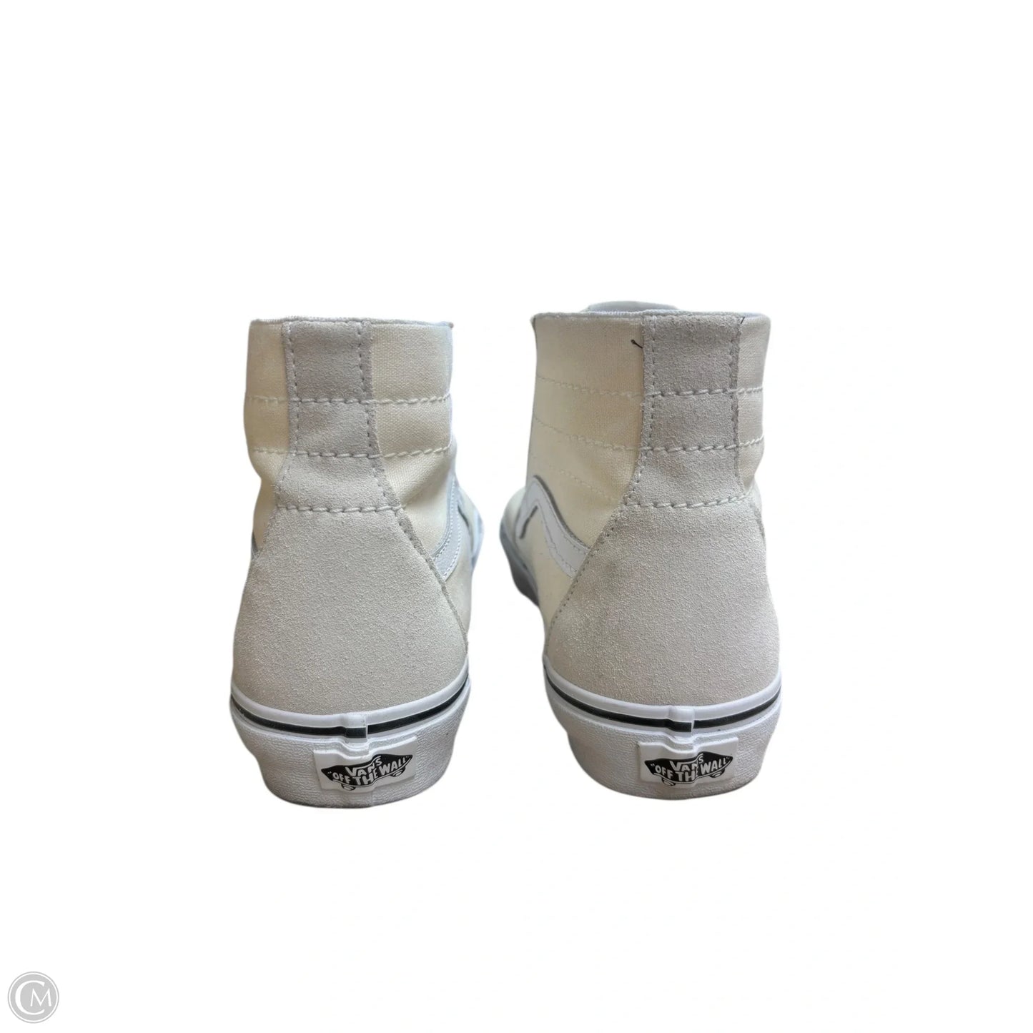 Shoes Sneakers By Vans In Cream, Size: 10.5