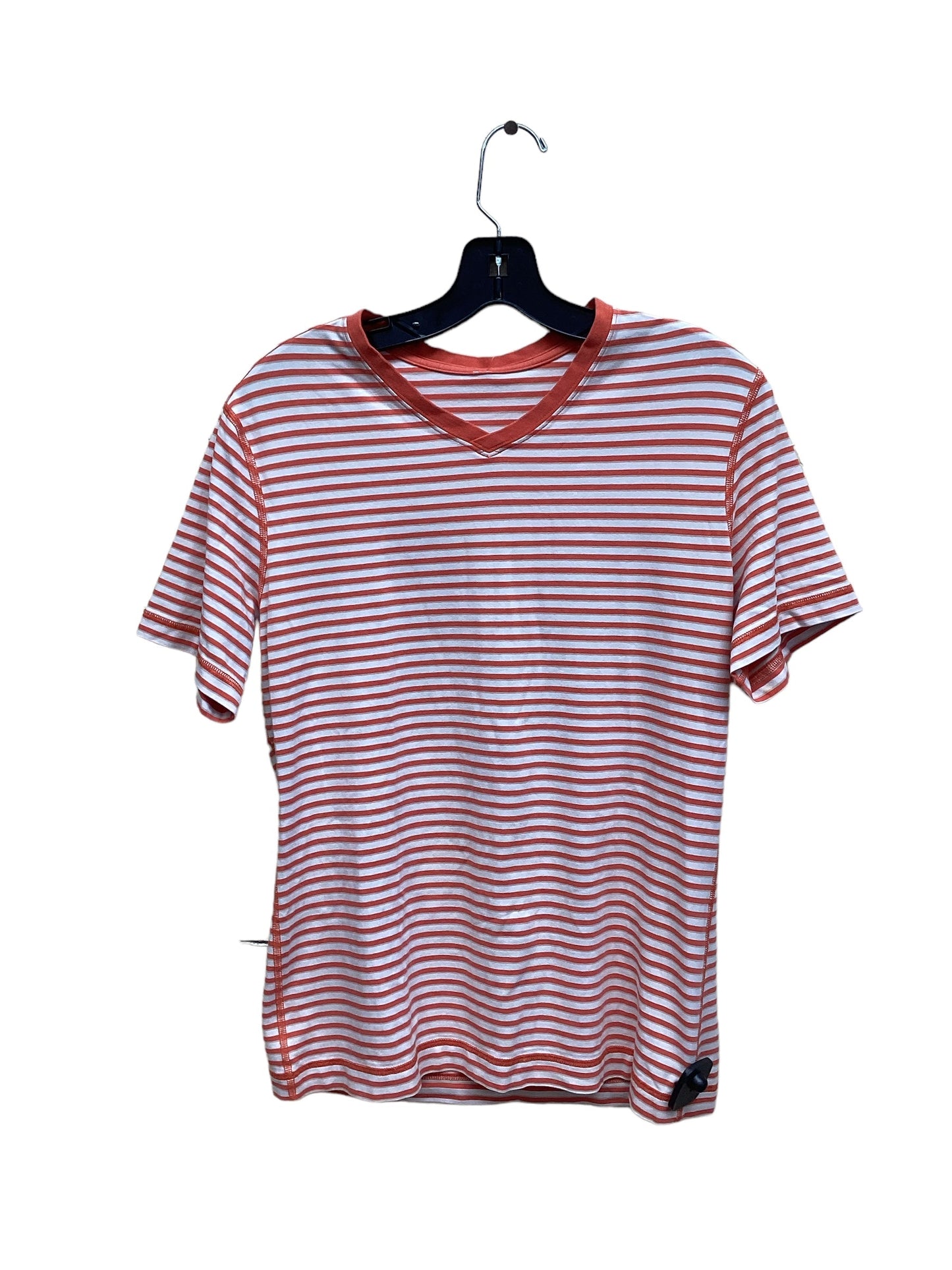 Athletic Top Short Sleeve By Lululemon Size: 8