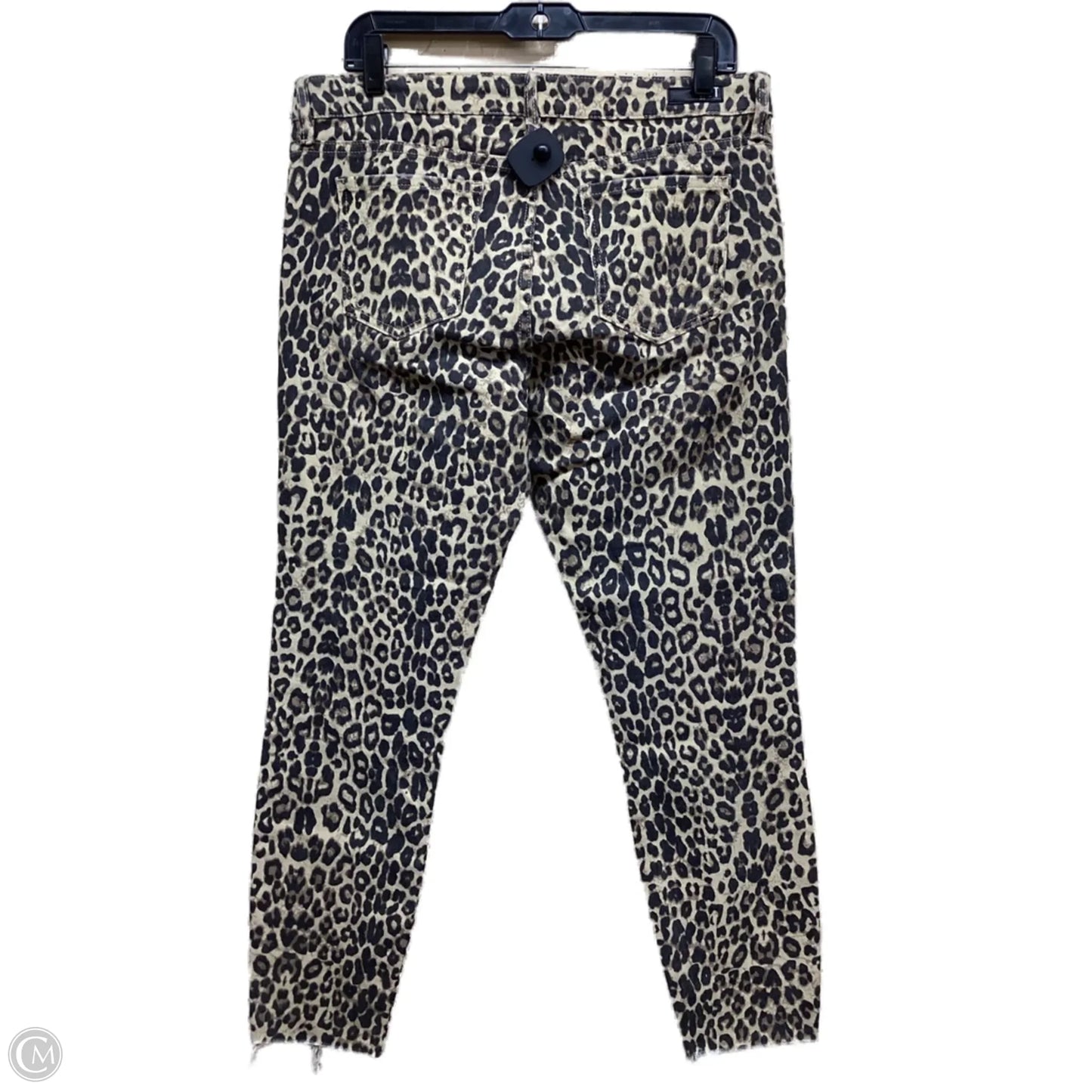 Jeans Skinny By Kut In Animal Print, Size: 10