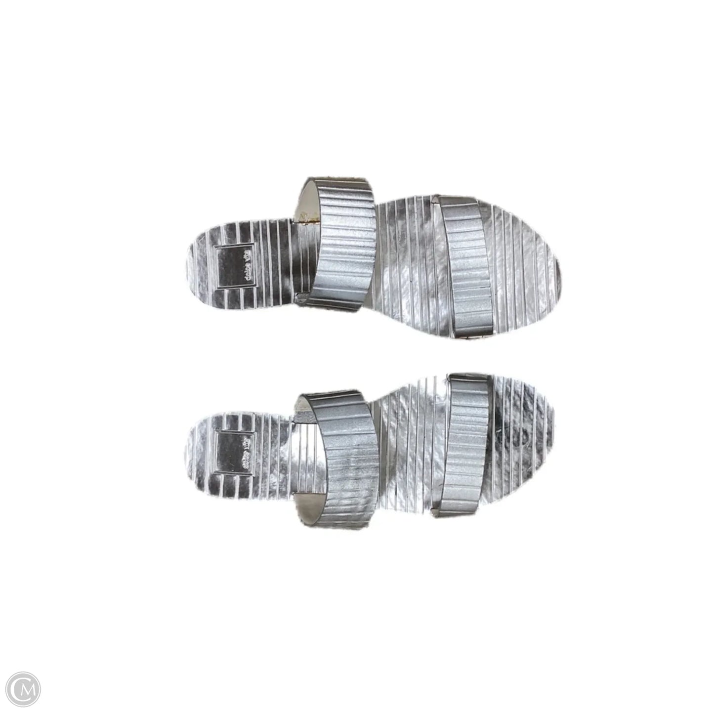 Sandals Flats By Dolce Vita In Silver, Size: 7.5