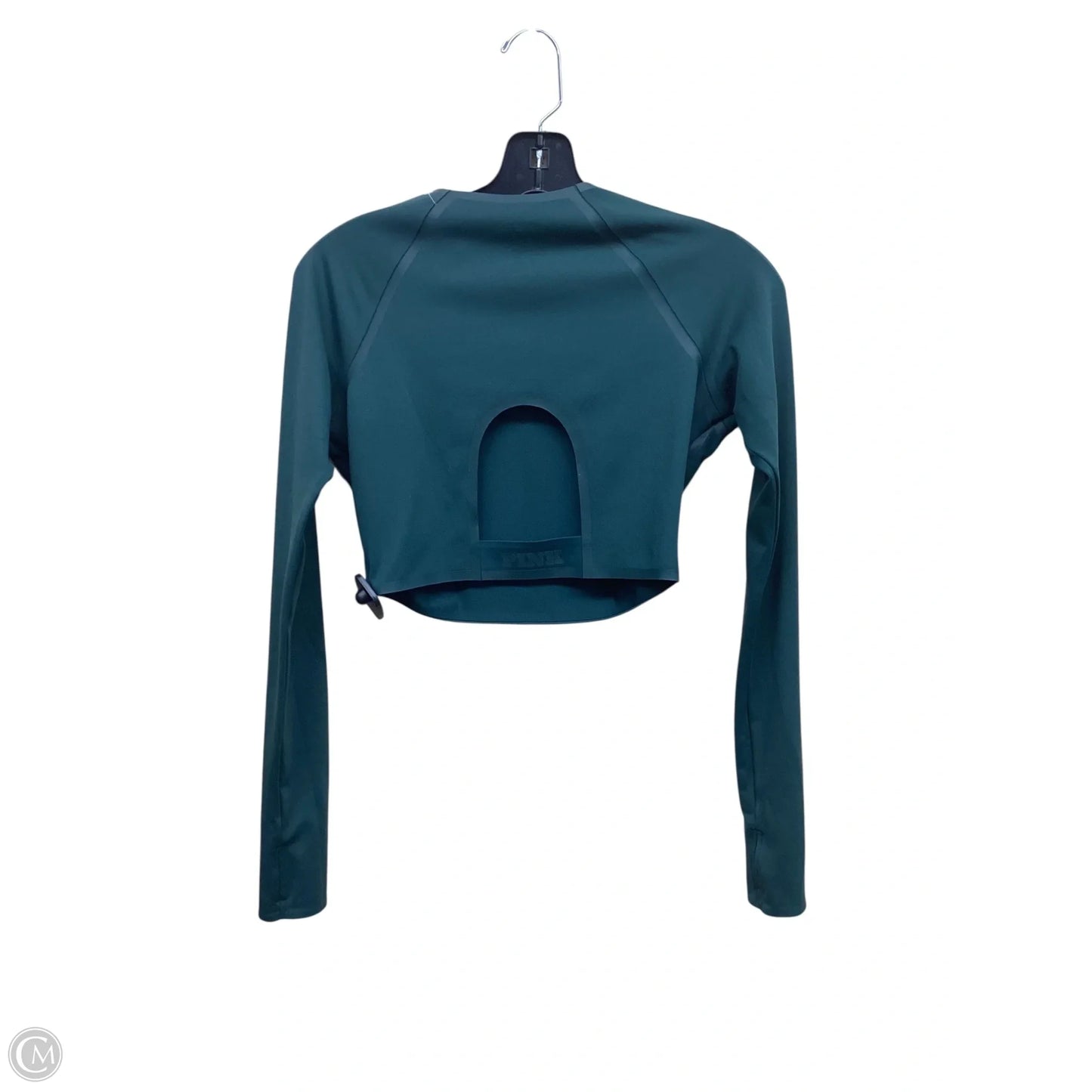 Athletic Top Long Sleeve Crewneck By Pink In Green, Size: S