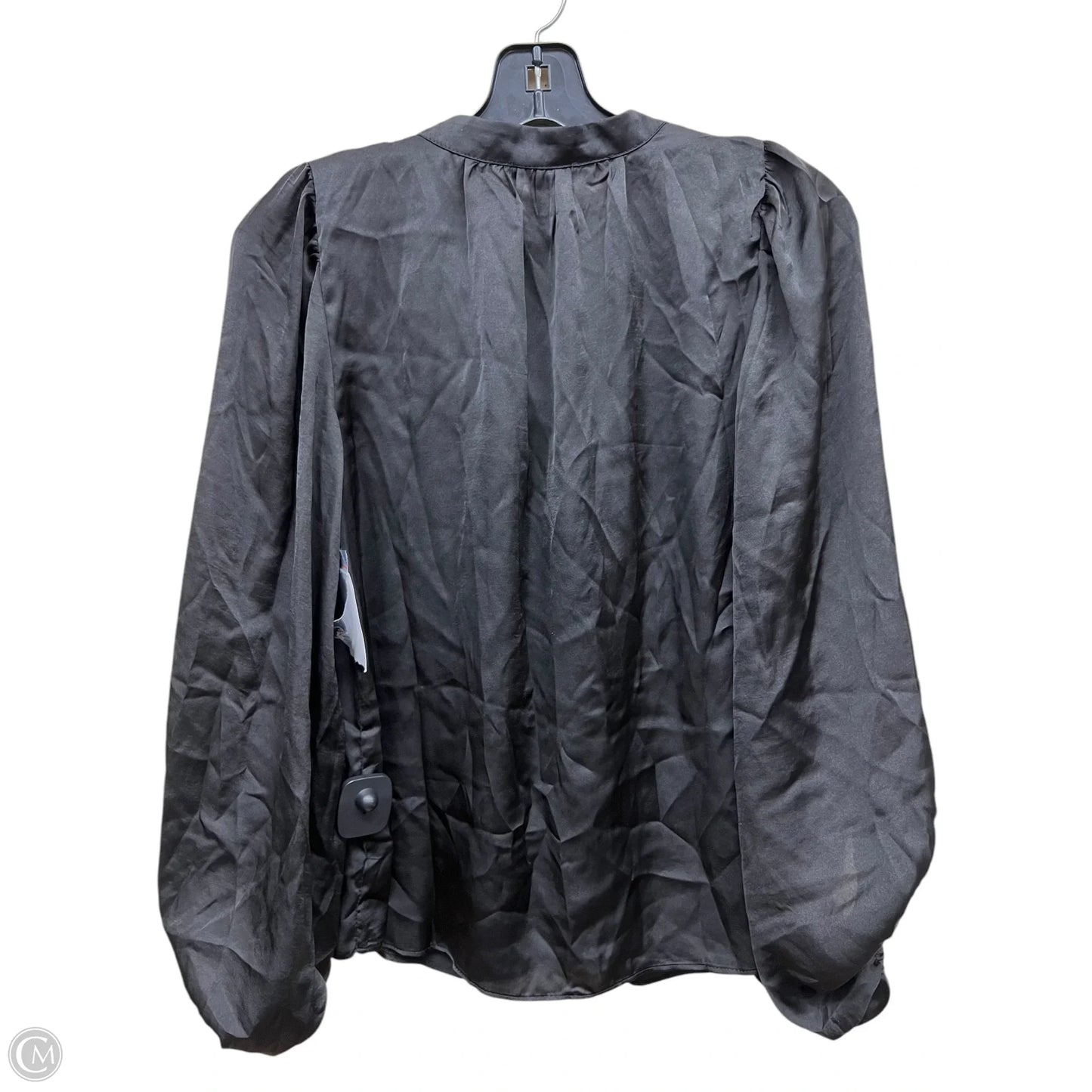 Top Long Sleeve By Vince Camuto In Black, Size: Xs