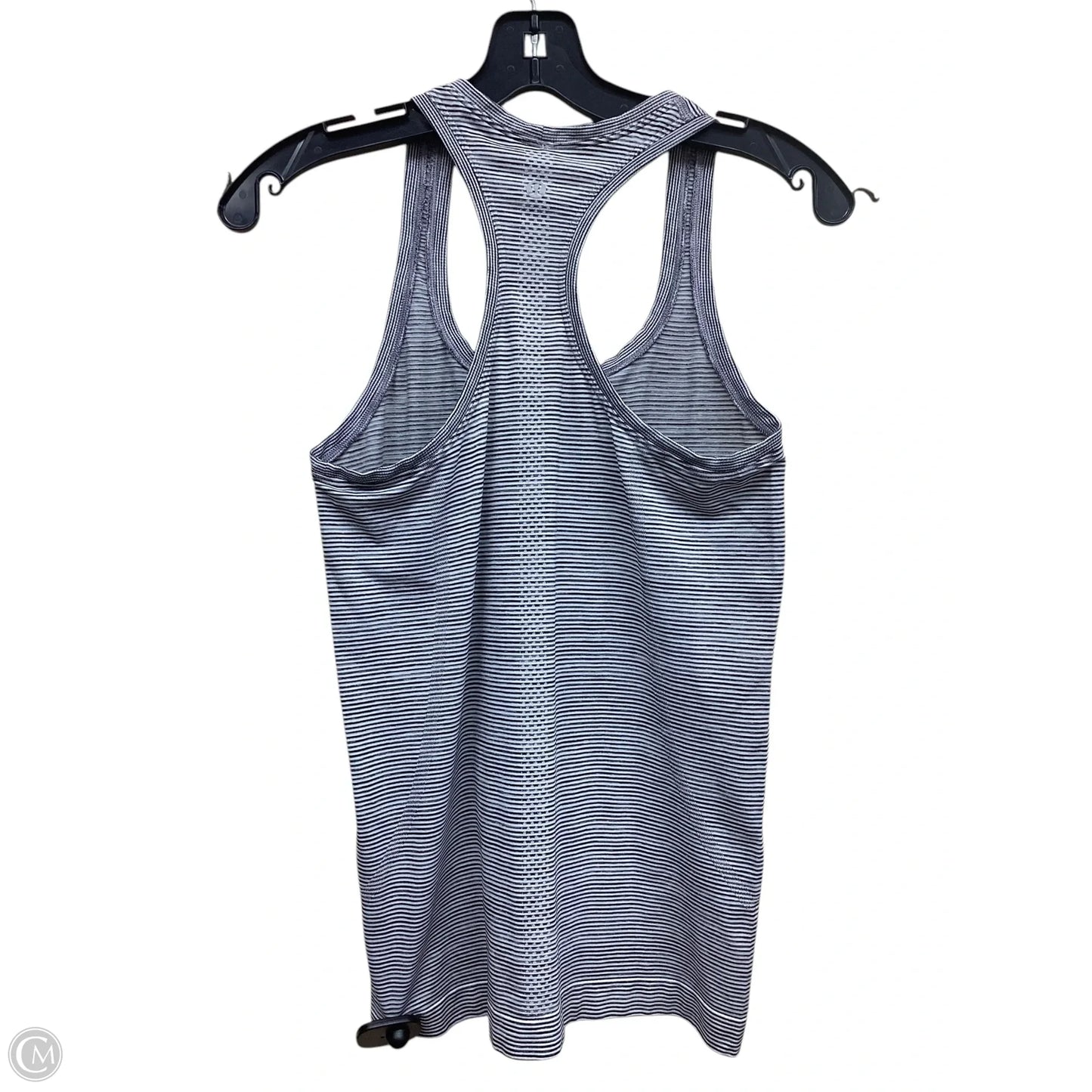 Athletic Tank Top By Lululemon In Striped Pattern, Size: 6