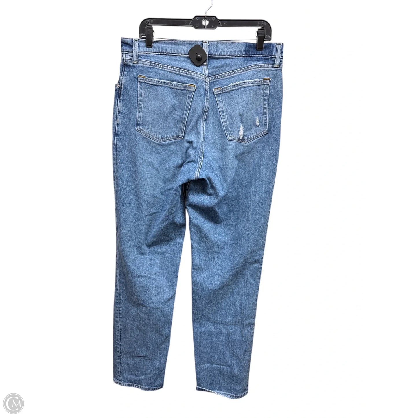 Jeans Straight By Abercrombie And Fitch In Blue Denim, Size: 12