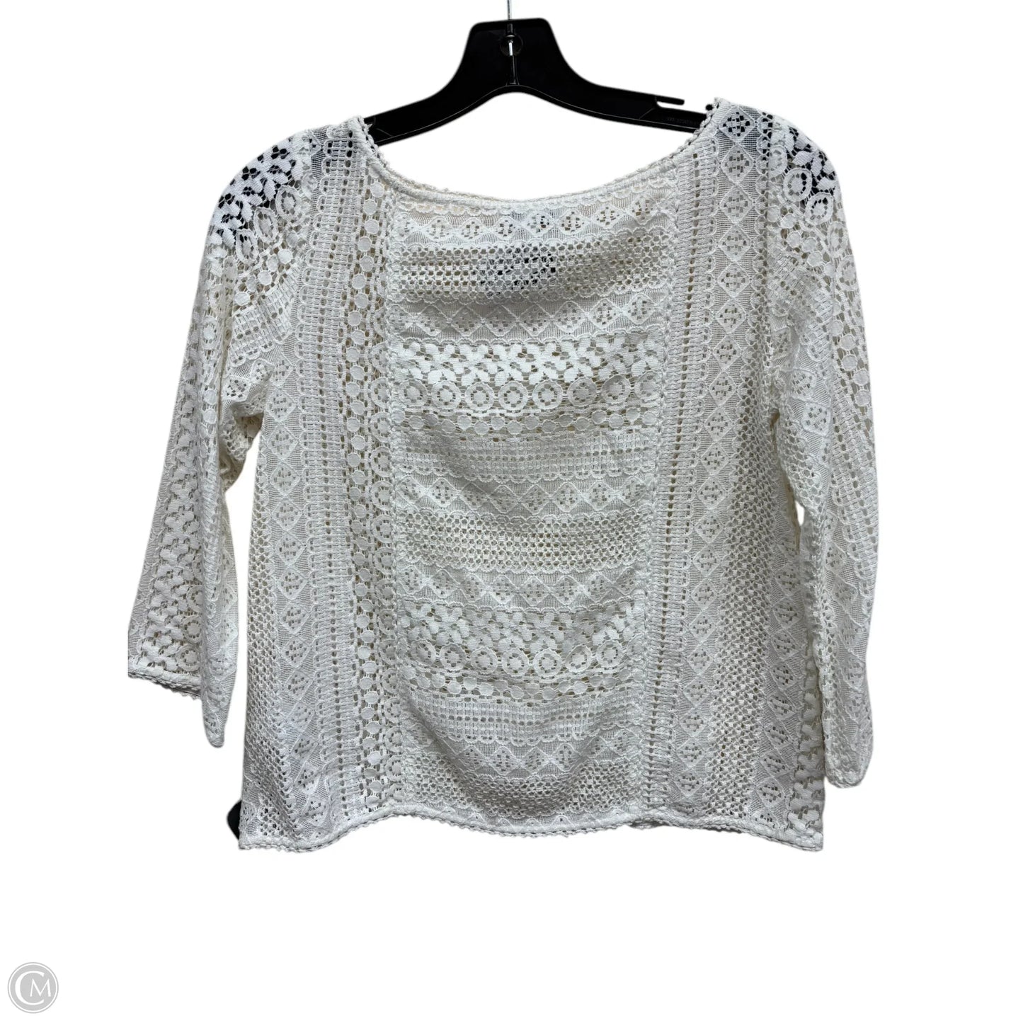 Top Long Sleeve By Joie In White, Size: Xs