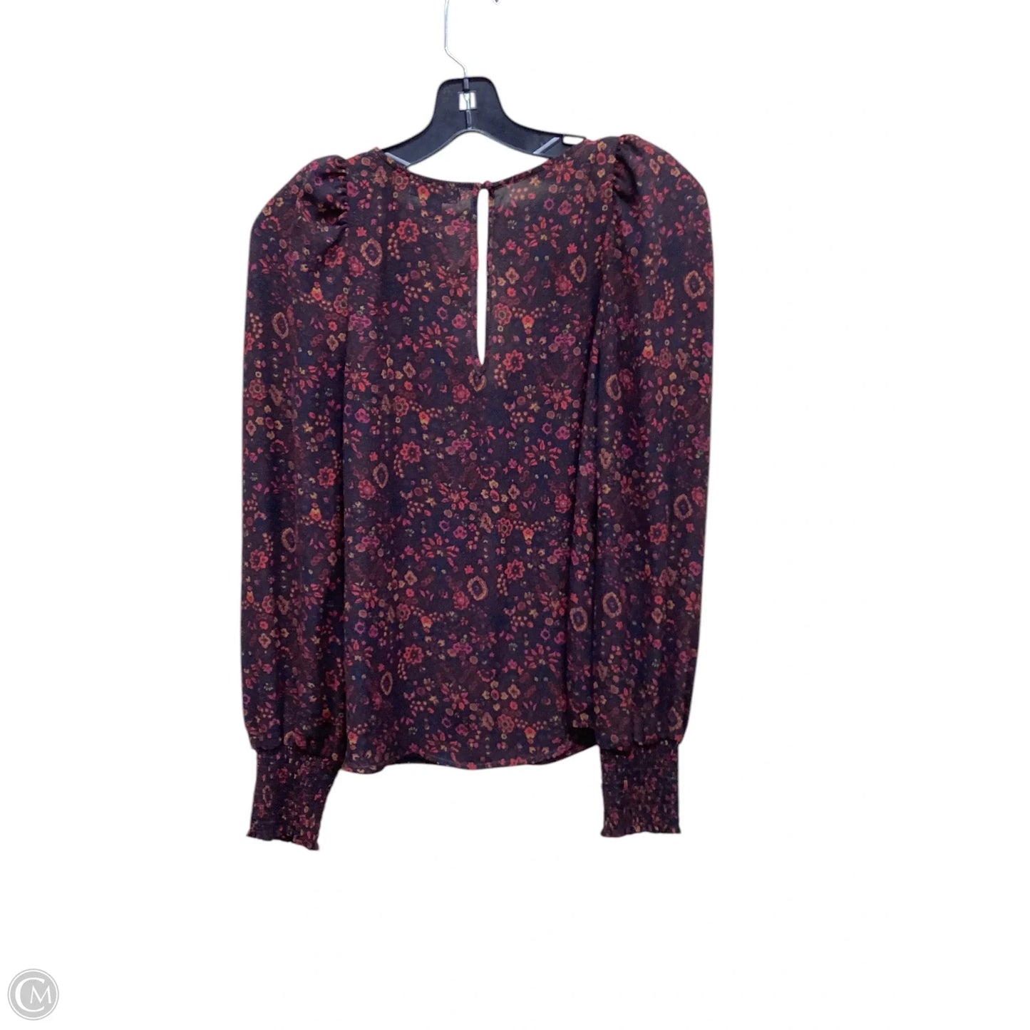 Top Long Sleeve By Allison Joy In Floral Print, Size: Xs