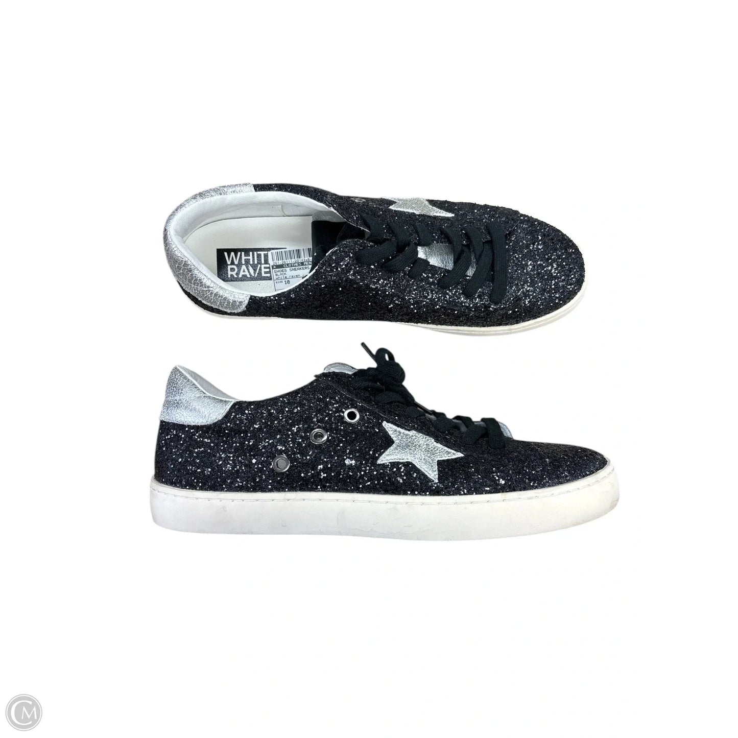 Shoes Sneakers By Clothes Mentor In Black, Size: 10