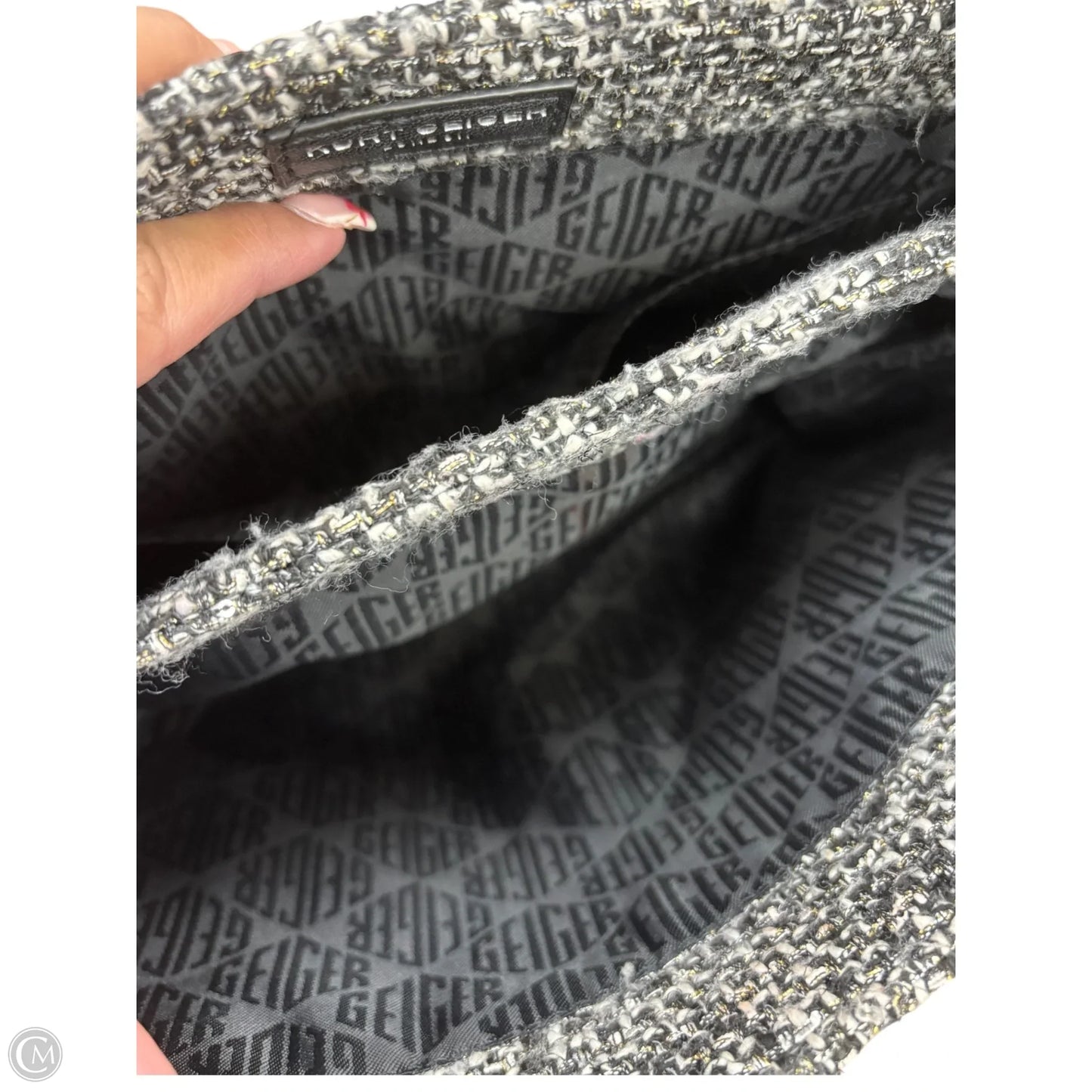 Handbag Designer By Kurt Geiger, Size: Medium