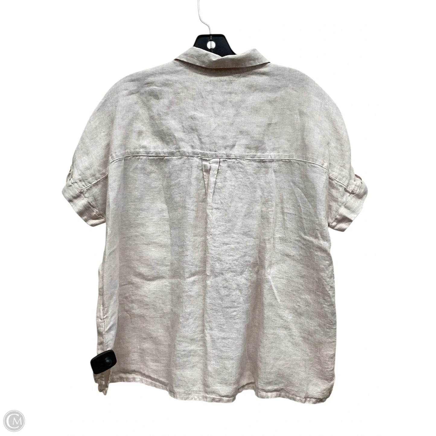 Top Short Sleeve By Rachel Roy In Tan, Size: L