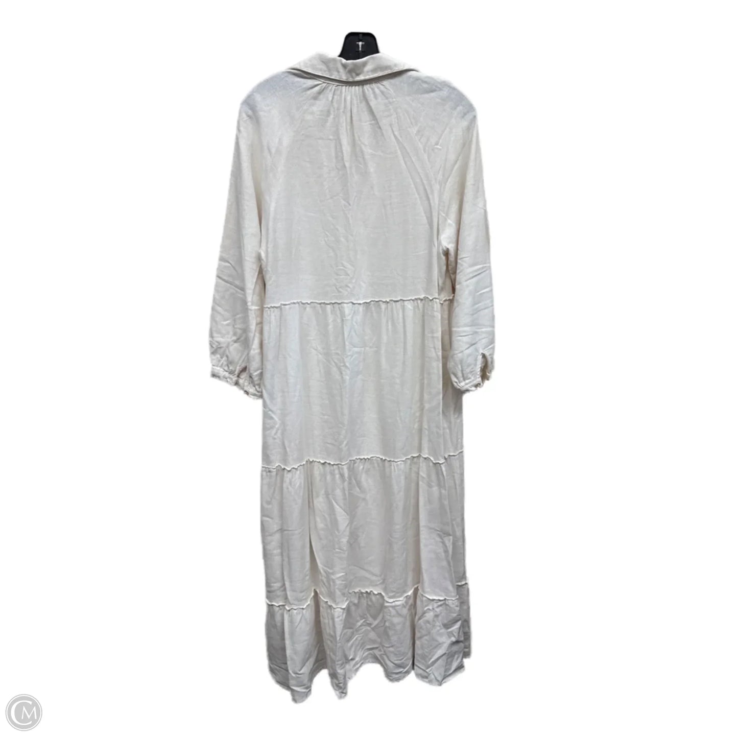 Dress Casual Maxi By Zara In Tan, Size: Xs