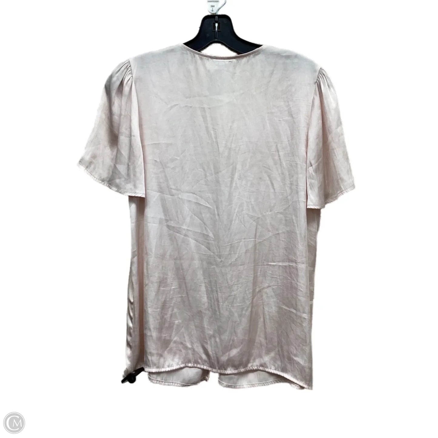 Top Short Sleeve By Paige In Pink, Size: S