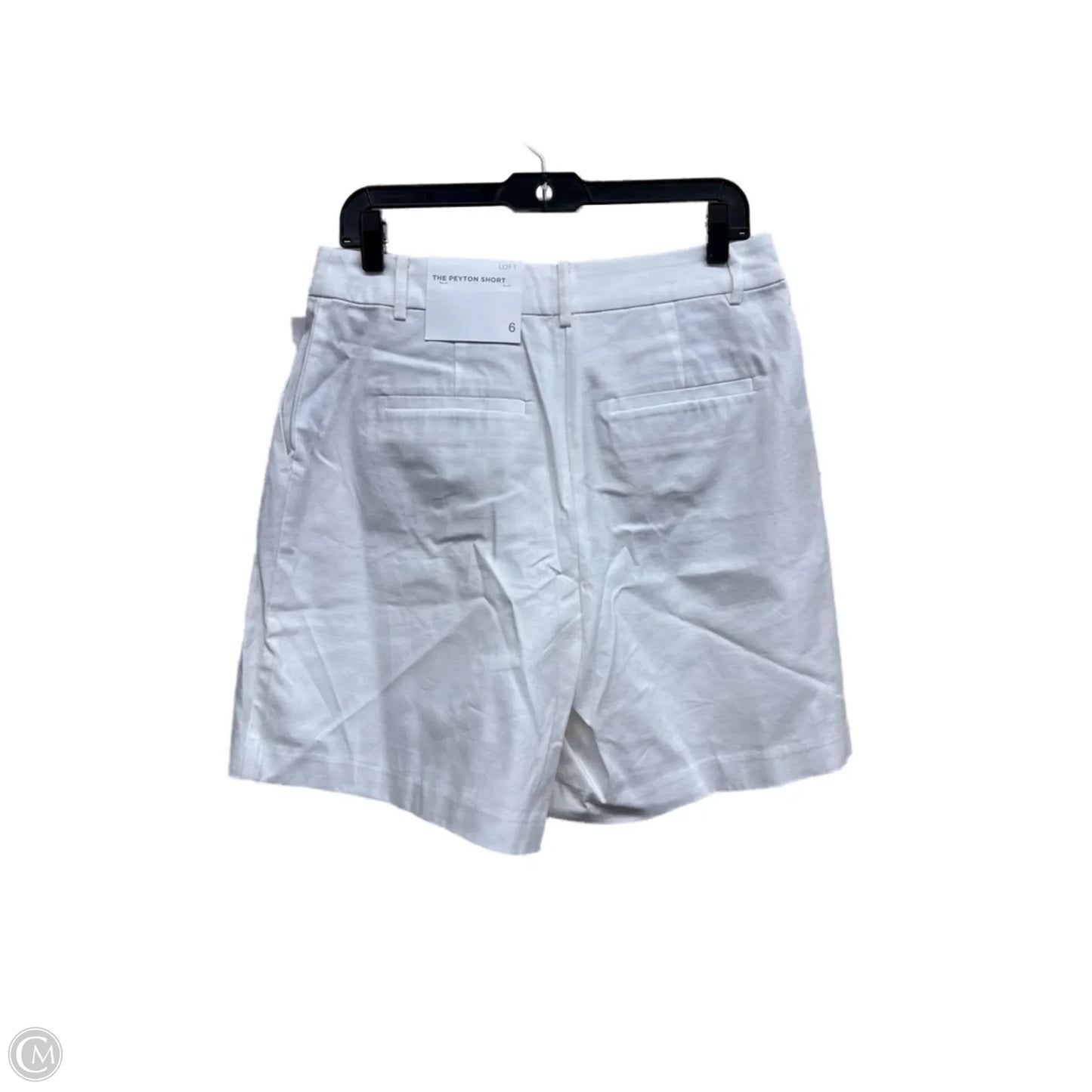 Shorts By Loft In White, Size: 6