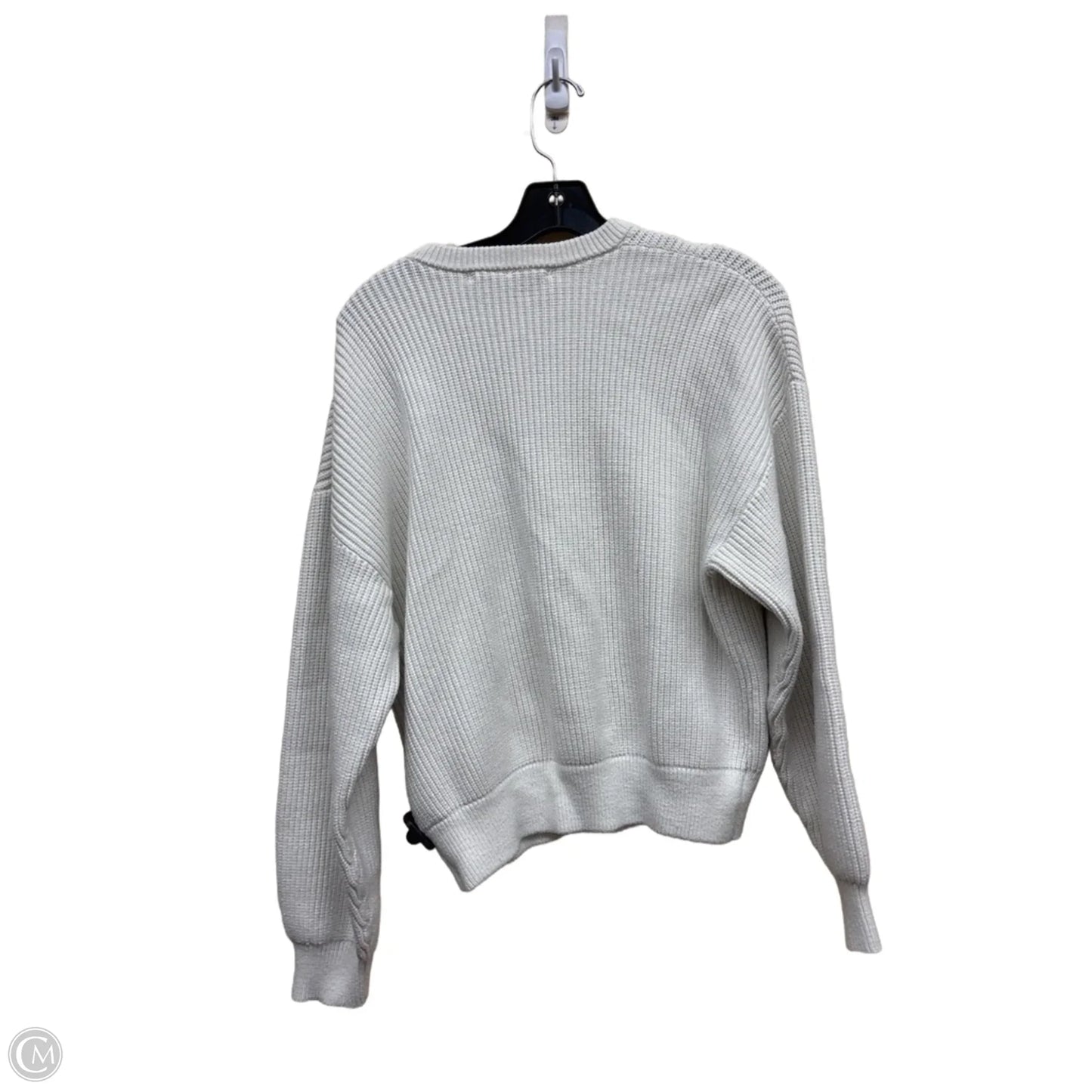 Sweater By Zara In White, Size: S