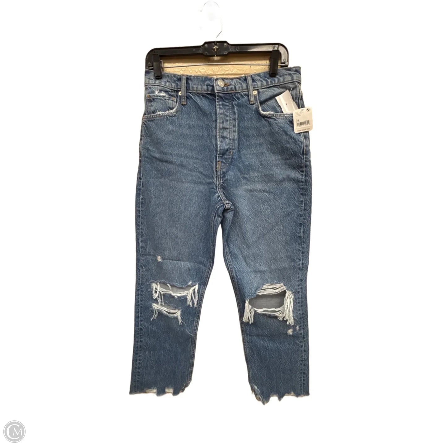Jeans Straight By We The Free In Blue Denim, Size: 6