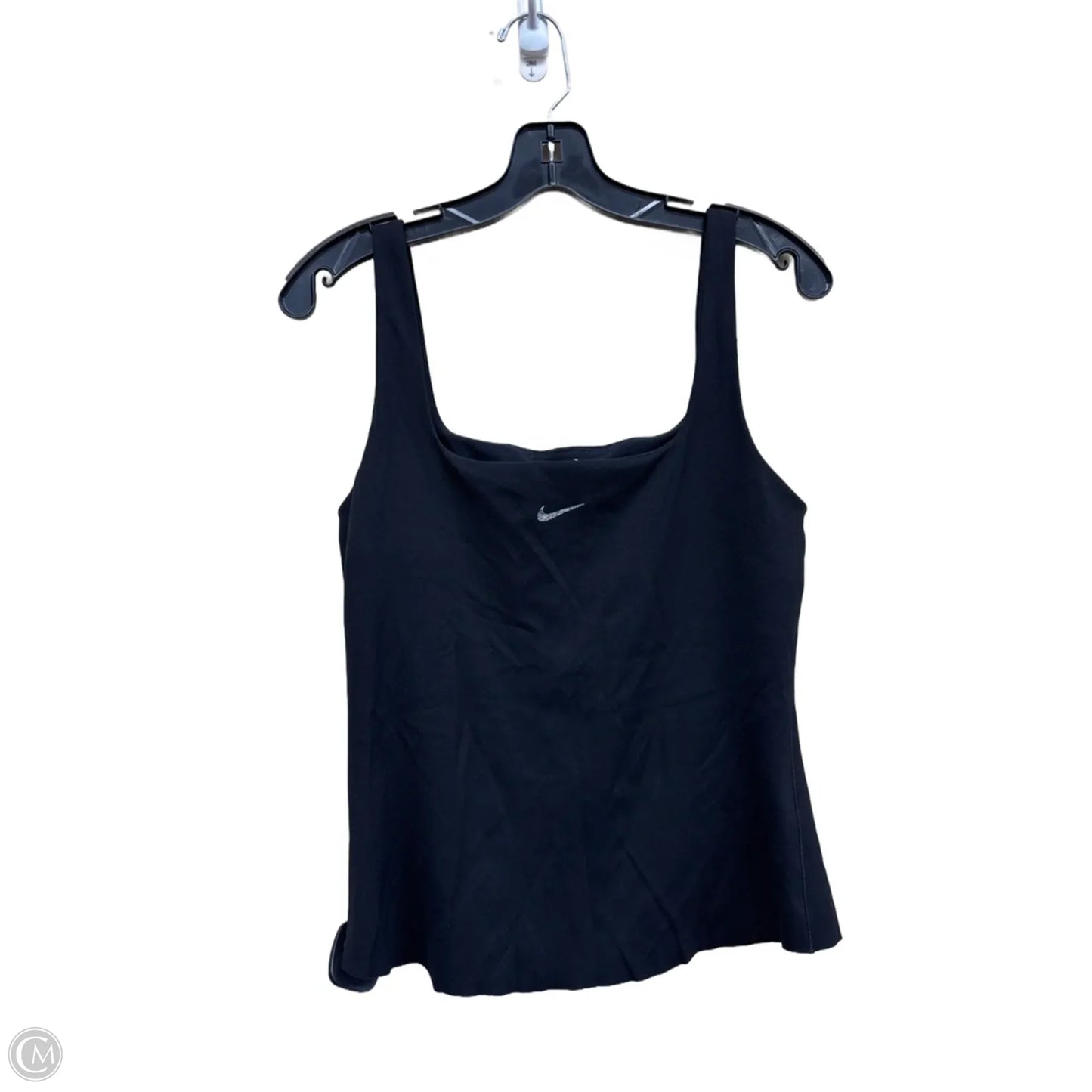 Athletic Tank Top By Nike In Black, Size: M