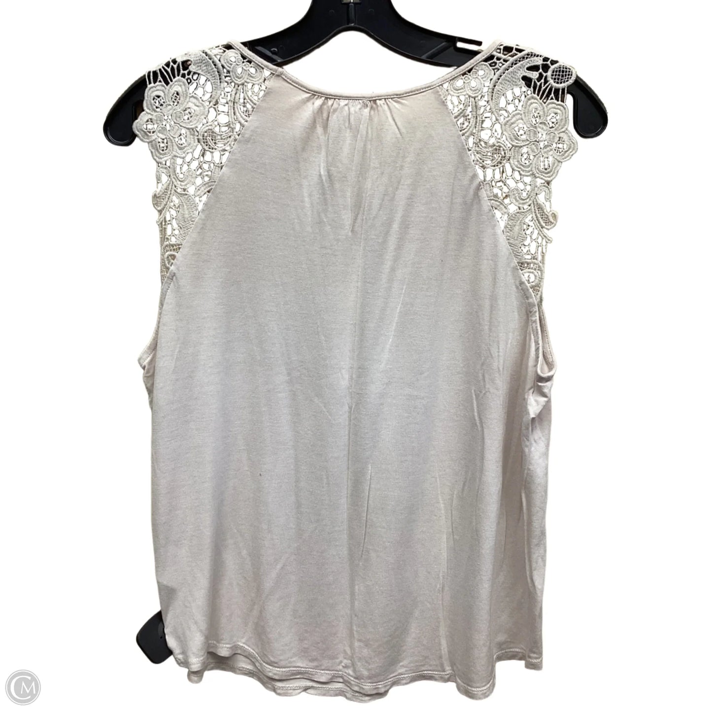 Top Sleeveless By H&m In Pink, Size: M