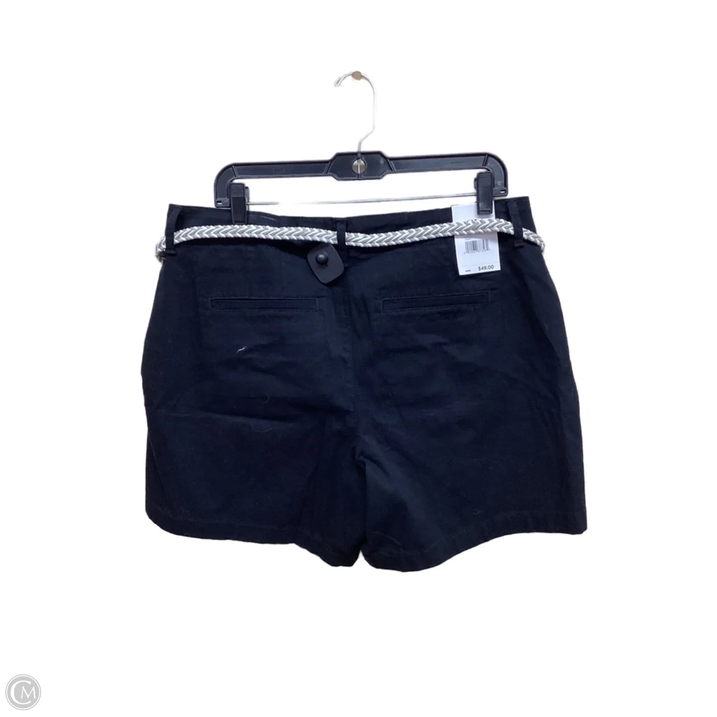 Shorts By Gloria Vanderbilt In Black, Size: 16