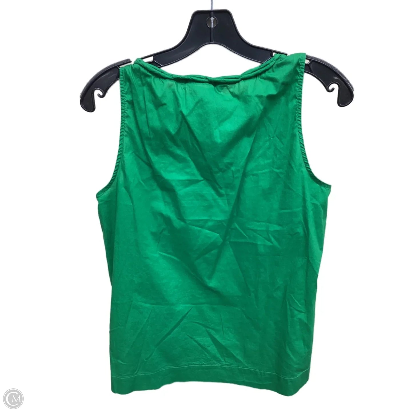 Top Sleeveless By Tommy Hilfiger In Green, Size: M