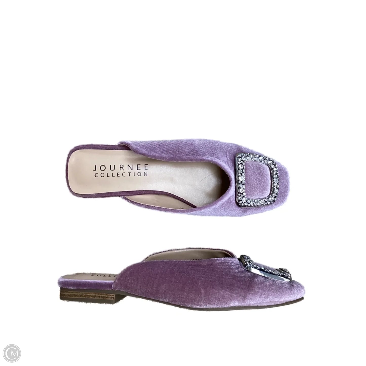 Shoes Flats By Journee In Purple, Size: 6