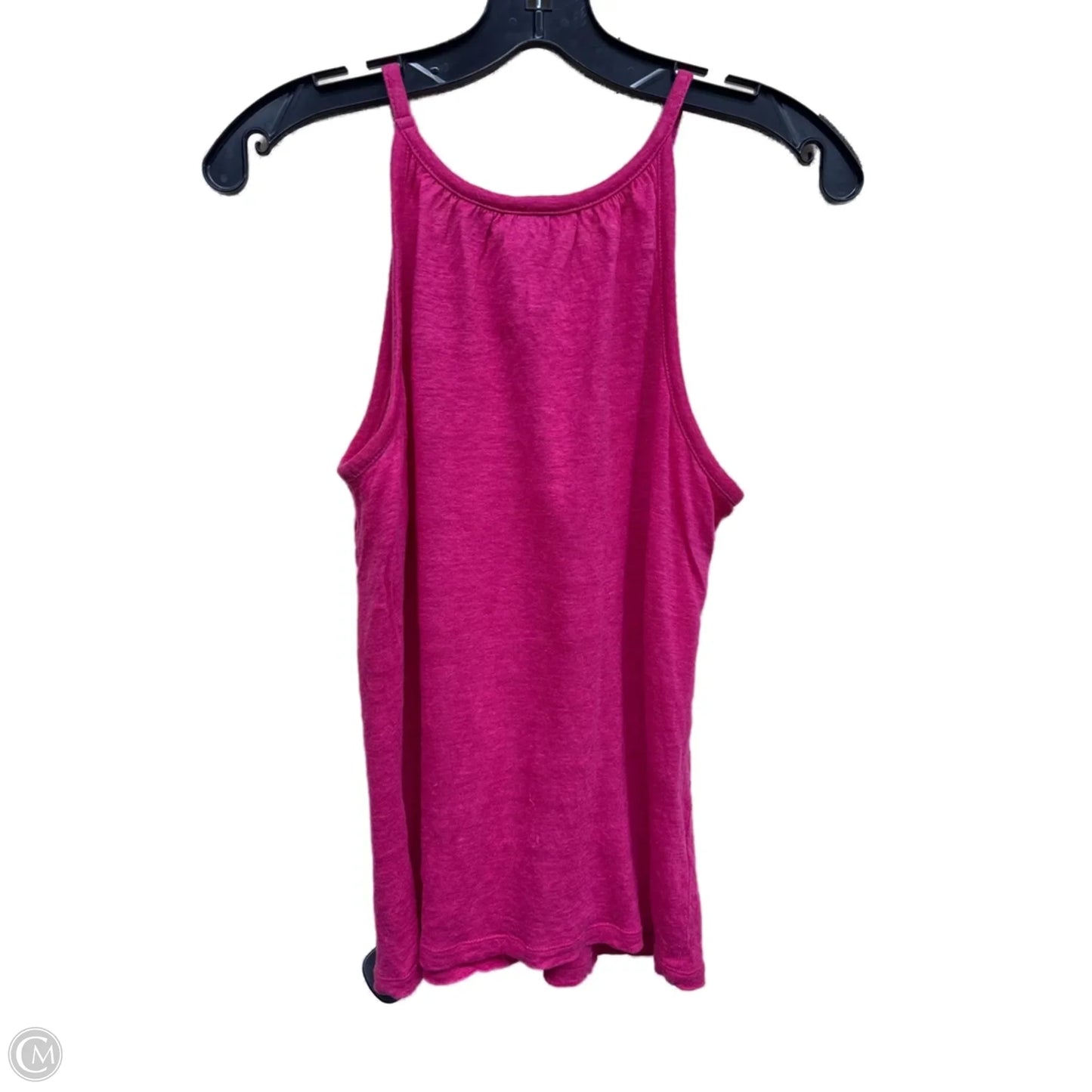 Top Sleeveless Designer By Halston In Pink, Size: S