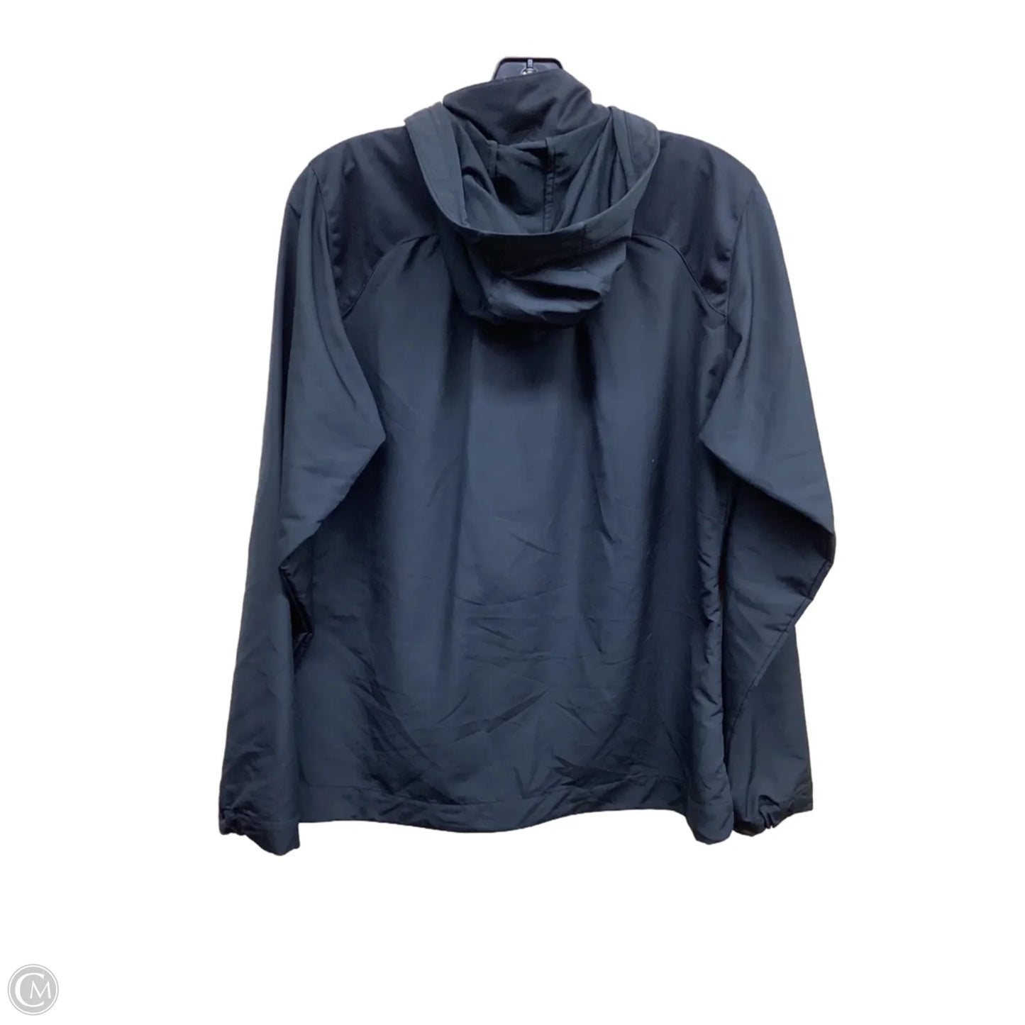 Athletic Jacket By Nike Apparel In Black, Size: M