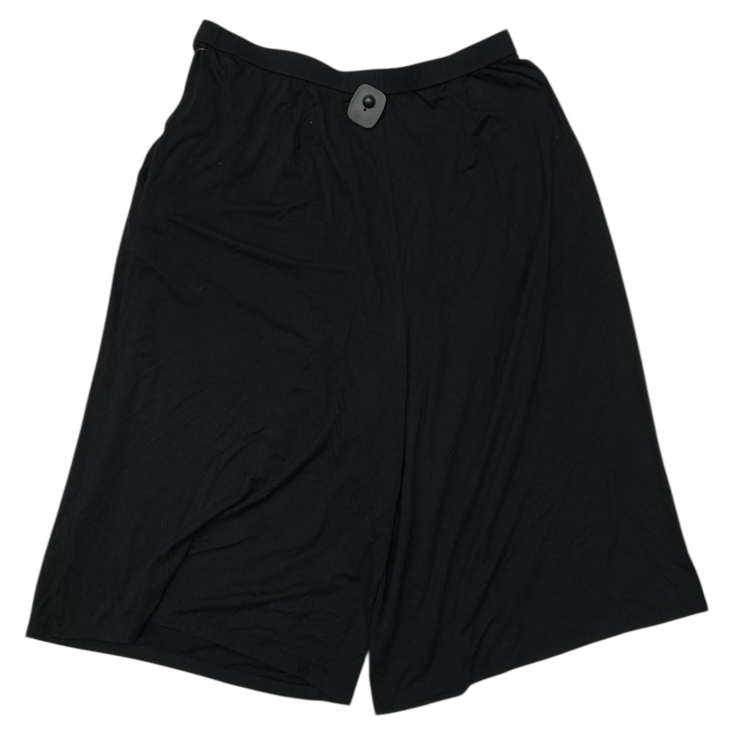 Pants Designer By Eileen Fisher In Black, Size:L