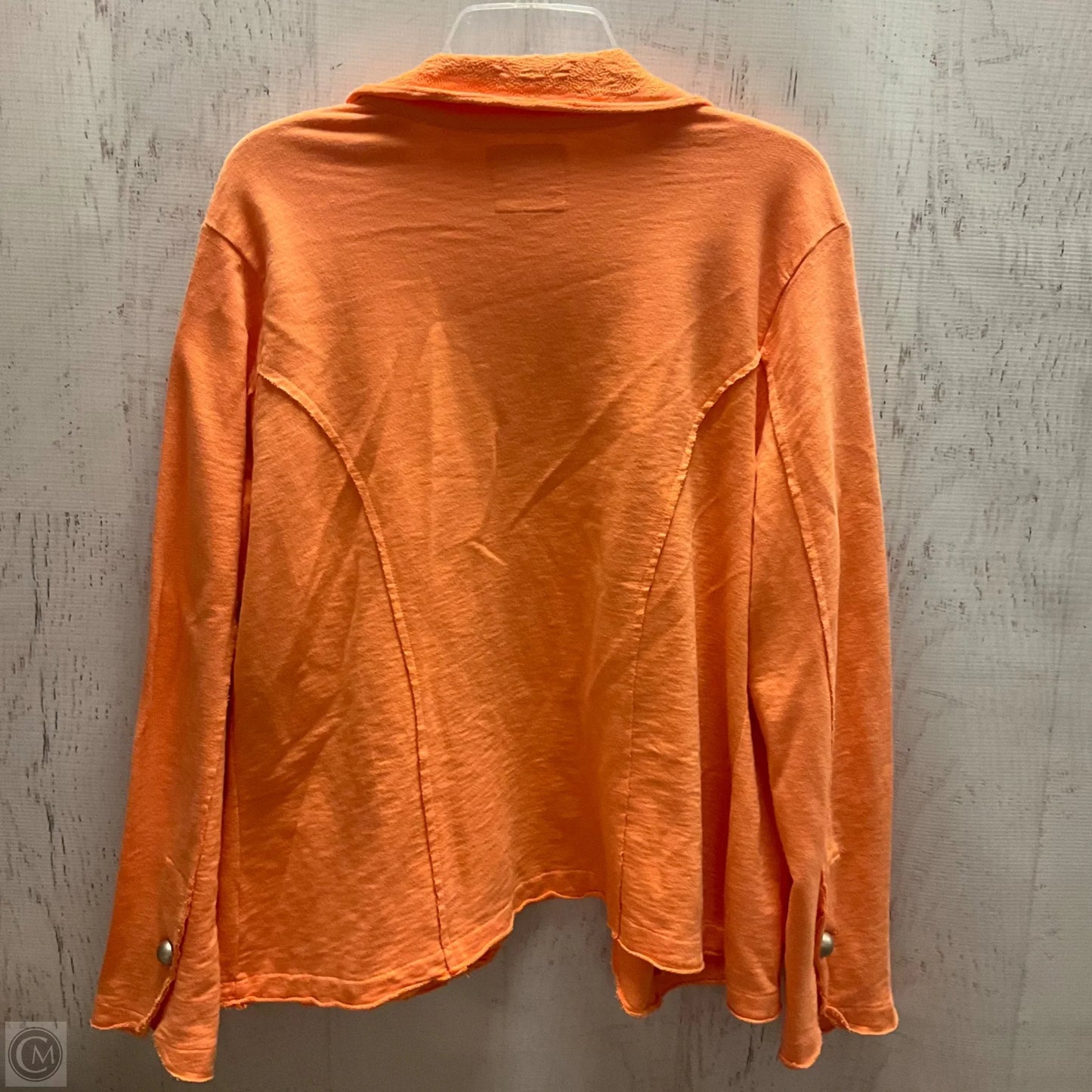 Blazer By Relativity In Orange, Size: 2x