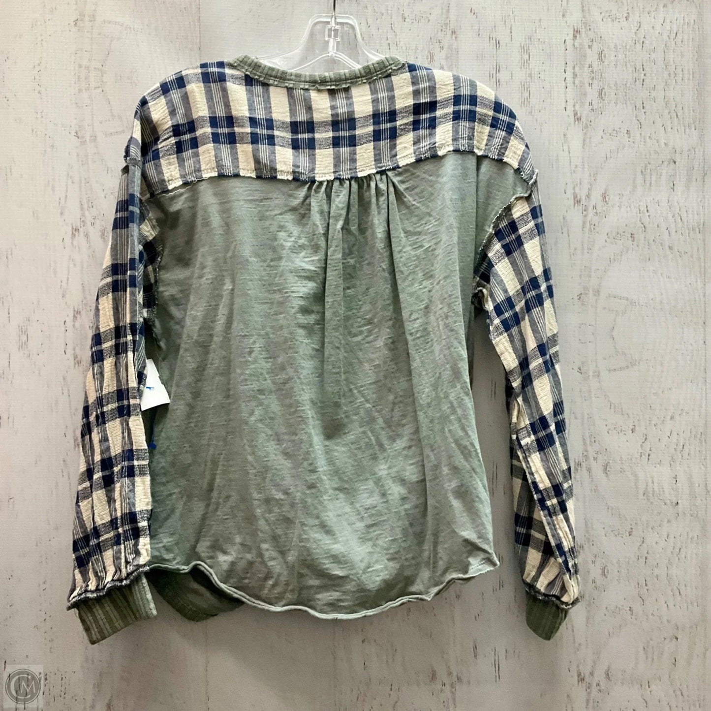 Top Long Sleeve By Umgee In Green, Size: S