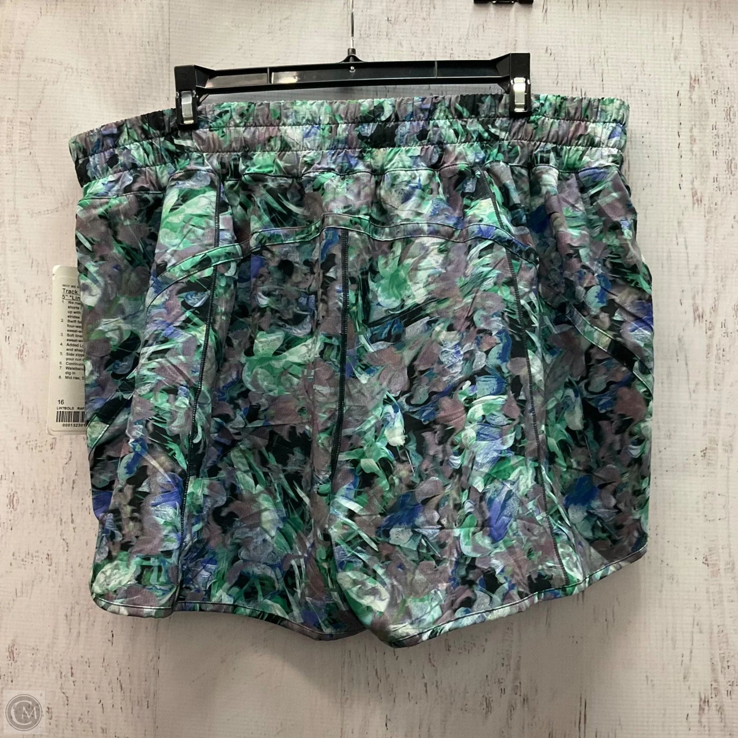 Athletic Shorts By Lululemon In Multi-colored, Size: Xl