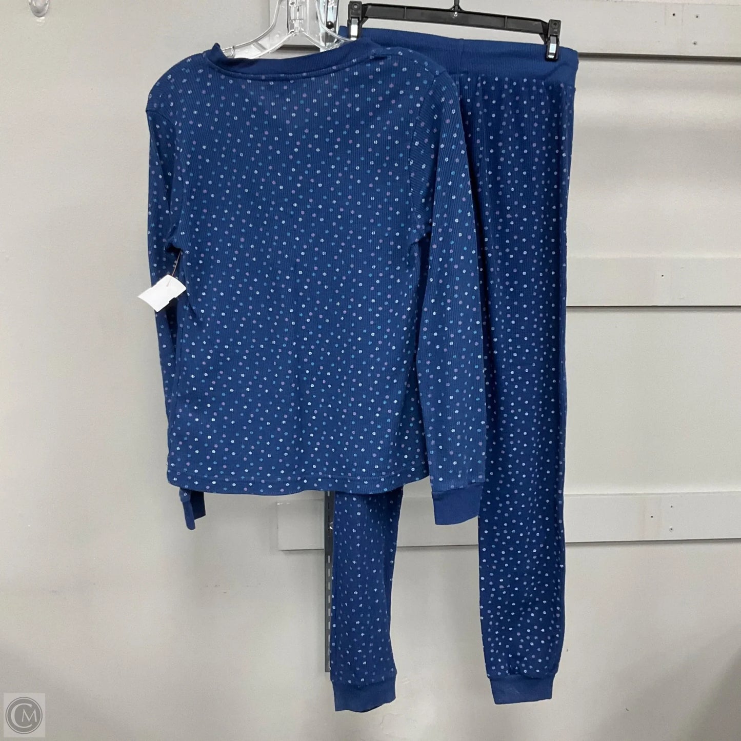 Pajamas 2pc By Serra In Blue & Purple, Size: S