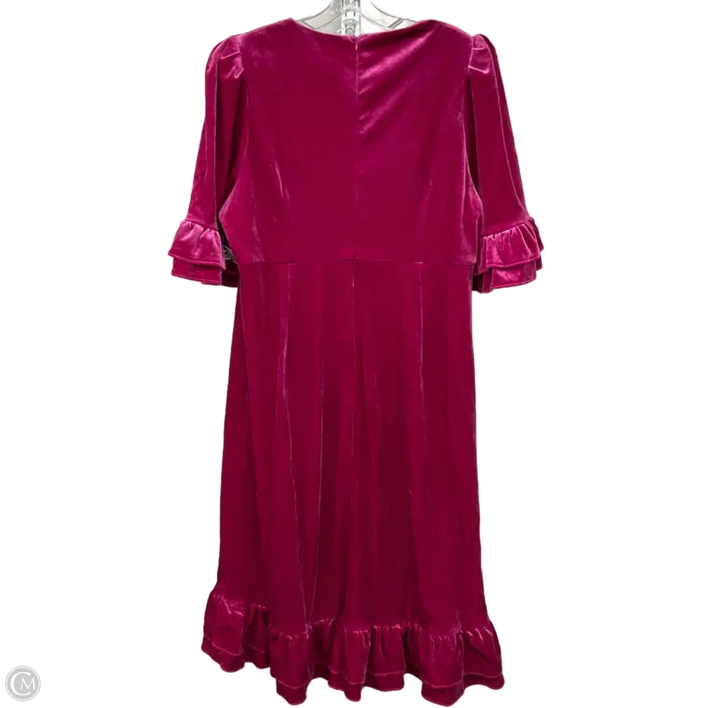 Dress Casual Maxi By Clothes Mentor In Pink & Purple, Size: L