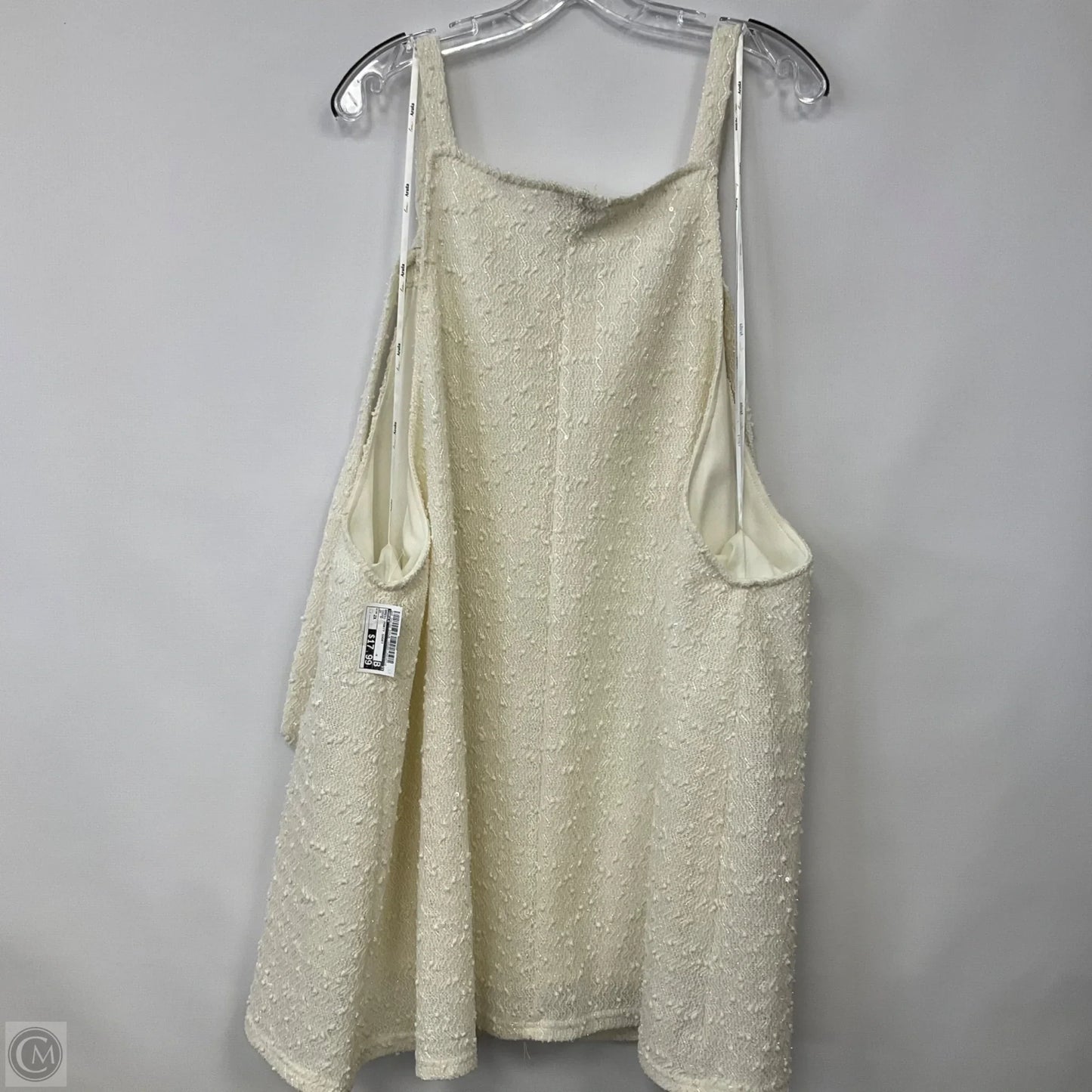 Dress Party Short By Arula In Cream, Size: 2x