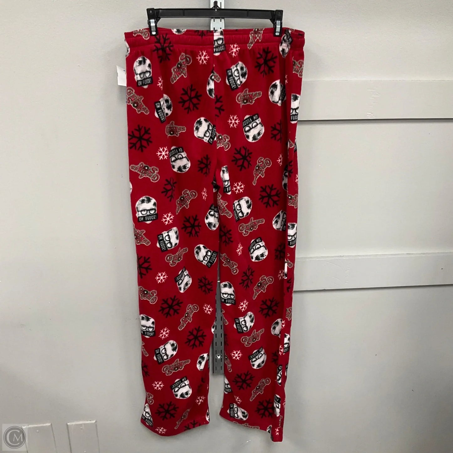 Pajama Pants By Clothes Mentor In Red, Size: L