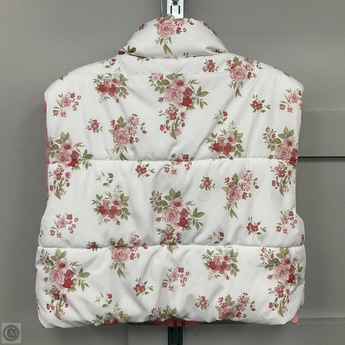 Vest Puffer & Quilted By Altard State In Floral Print, Size: Xl
