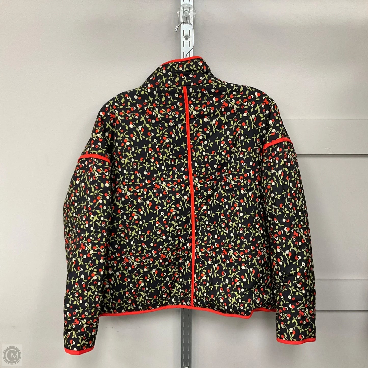 Jacket Puffer & Quilted By Cmf In Floral Print, Size: S