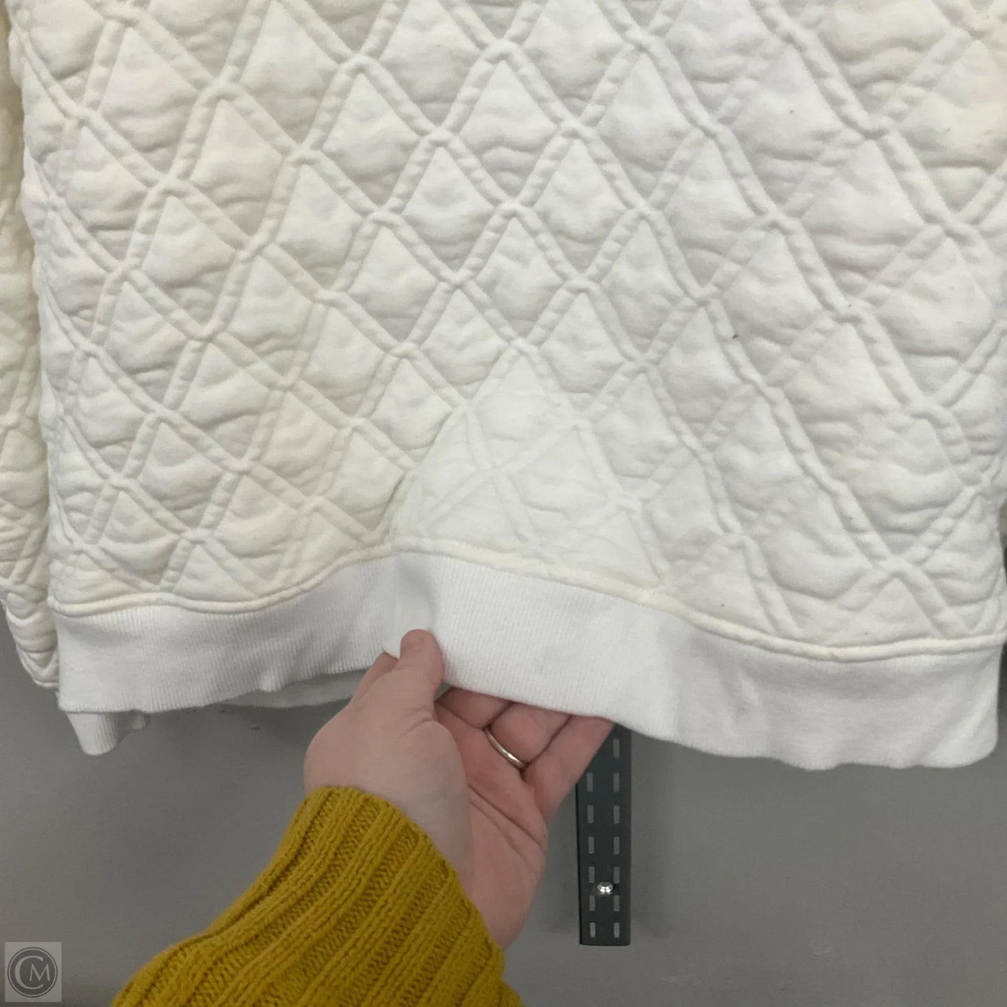 Sweatshirt Crewneck By Tuckernuck In White, Size: Xl