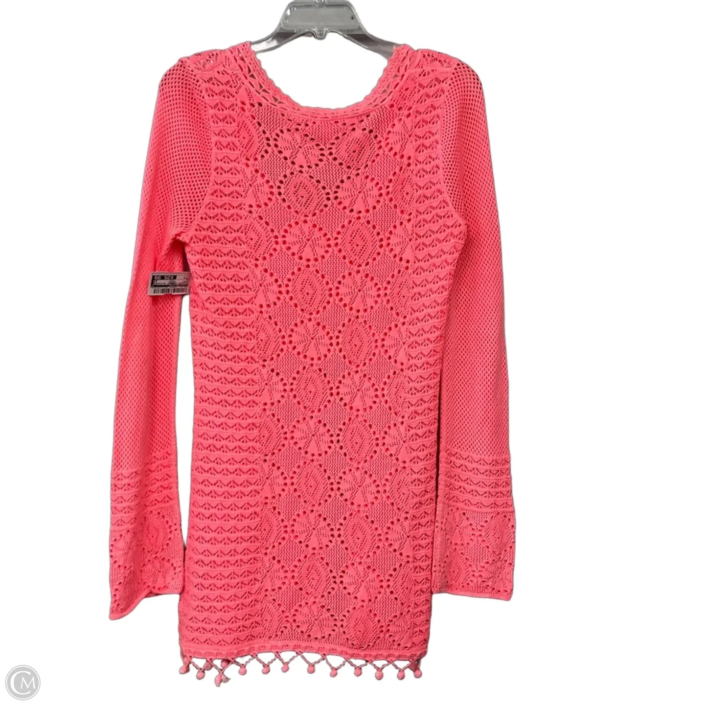 Swimwear Cover-up Designer By Lilly Pulitzer In Coral, Size: S
