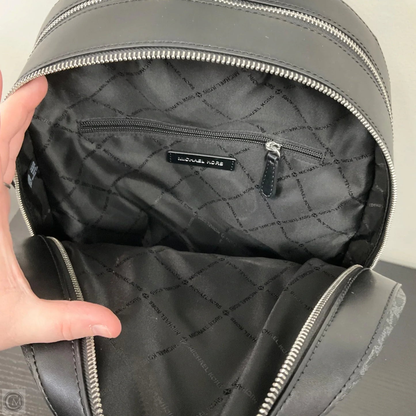 Backpack Designer By Michael Kors, Size: Large