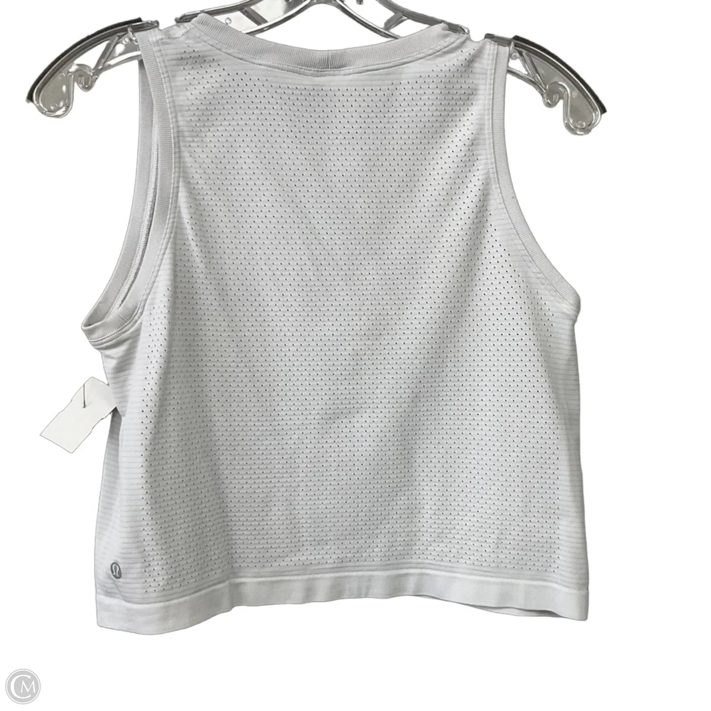Athletic Tank Top By Lululemon In Grey, Size: 6