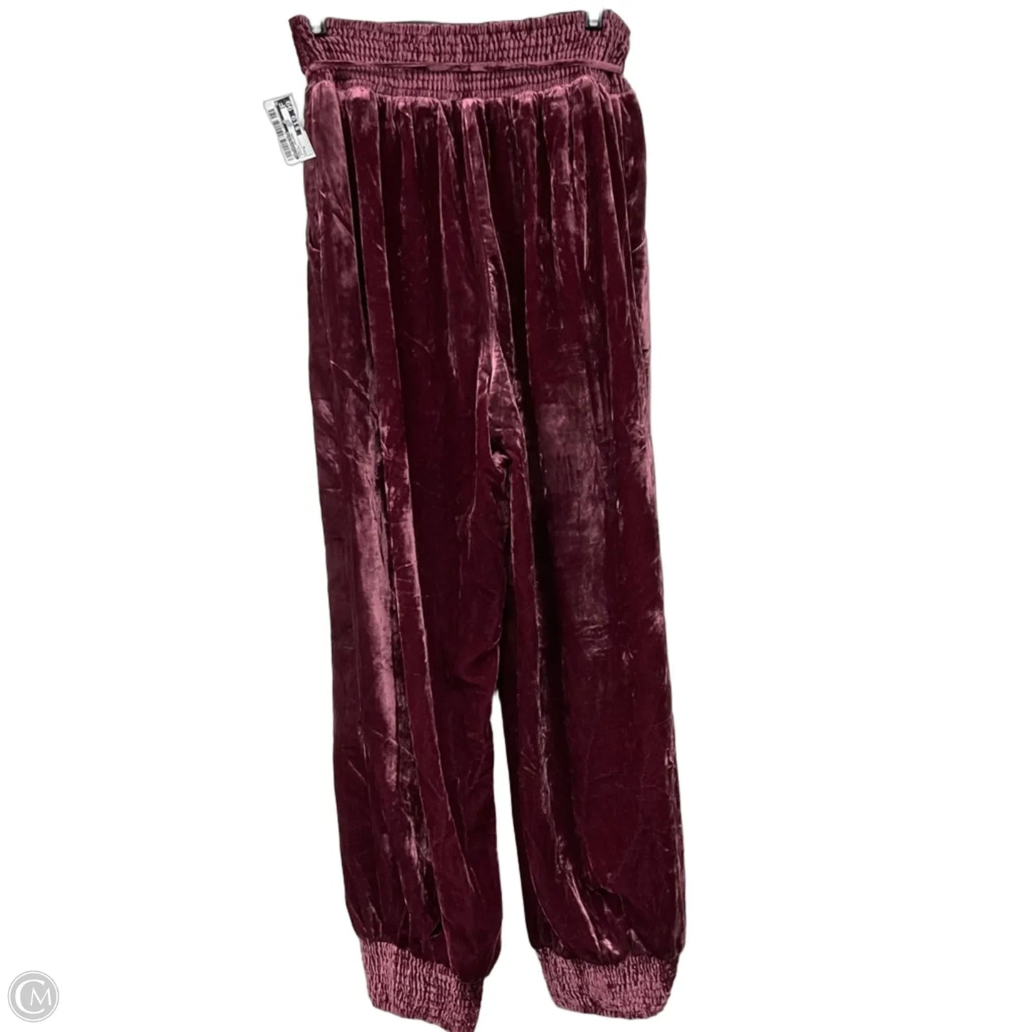 Pants Joggers By Anthropologie In Maroon, Size: S